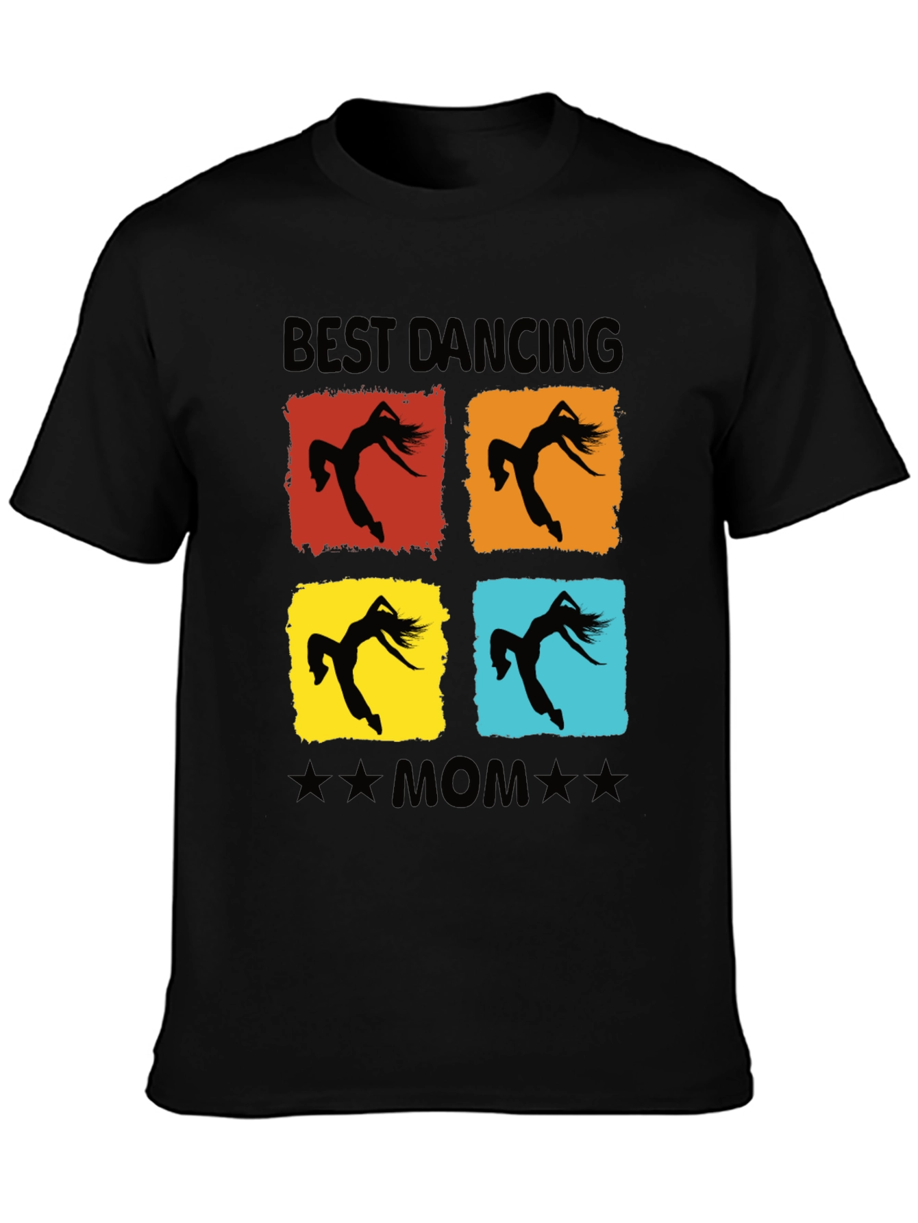 Best Dancing Mom T-Shirt | Dance Silhouette Tee