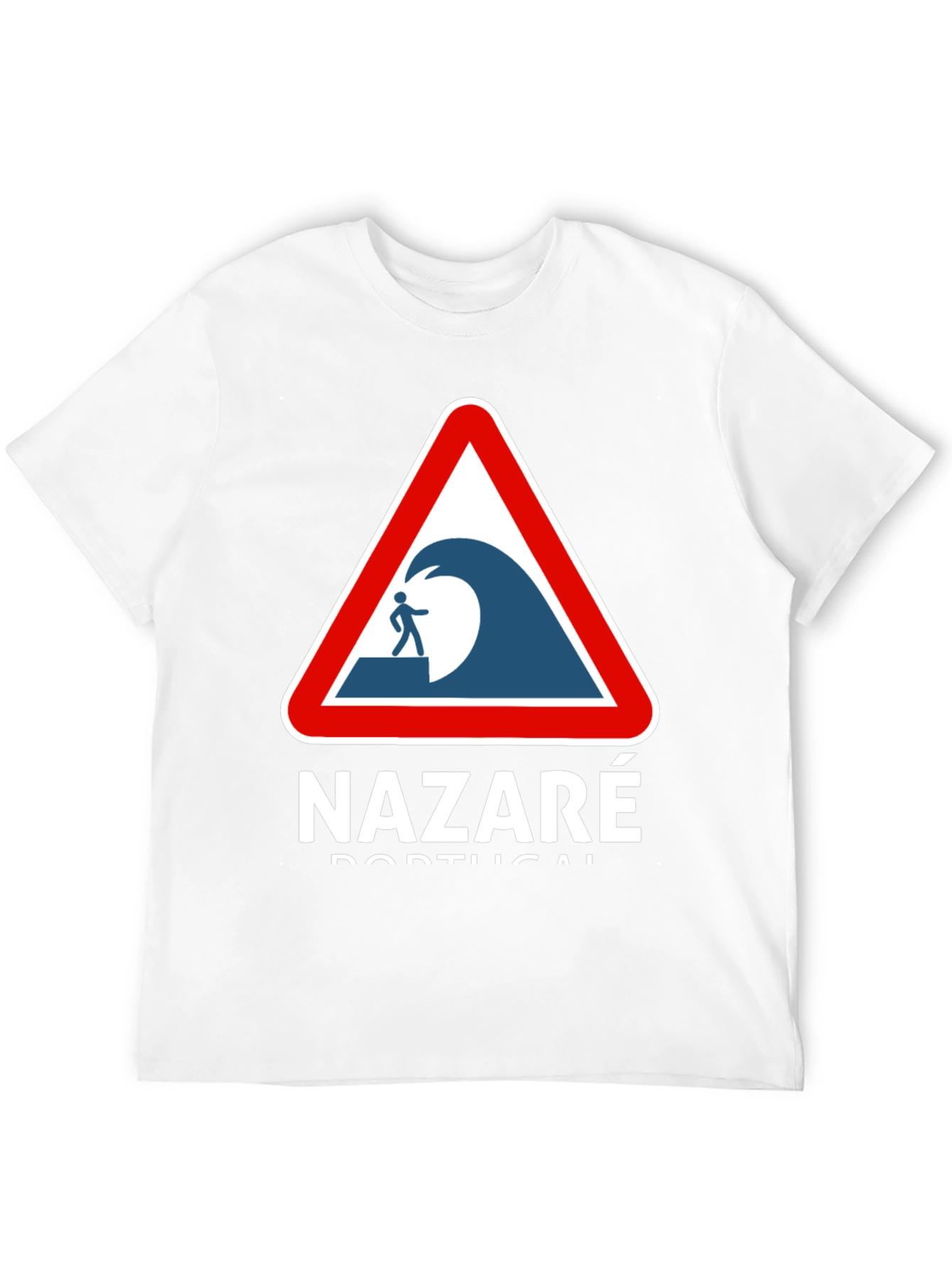 Nazaré Portugal Wave Warning T-Shirt