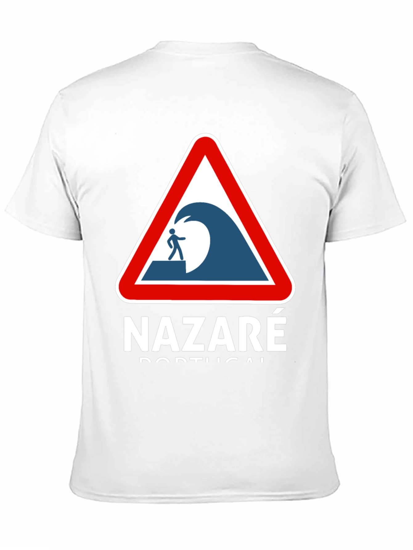 Nazaré Portugal Wave Warning T-Shirt