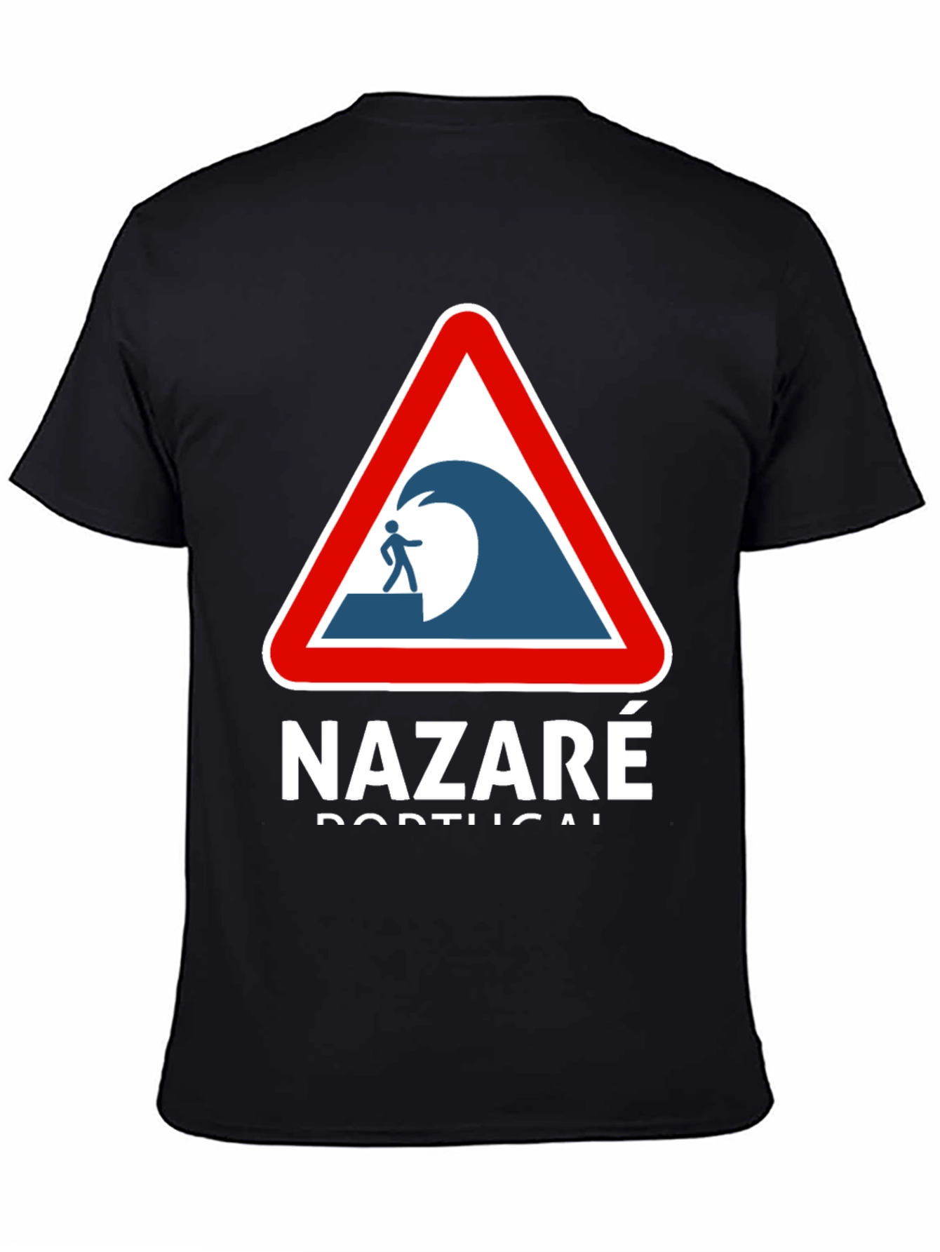 Nazaré Portugal Wave Warning T-Shirt