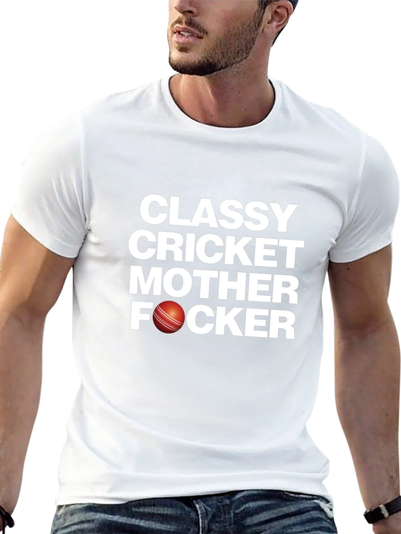 Classy Cricket Lover Graphic Tee