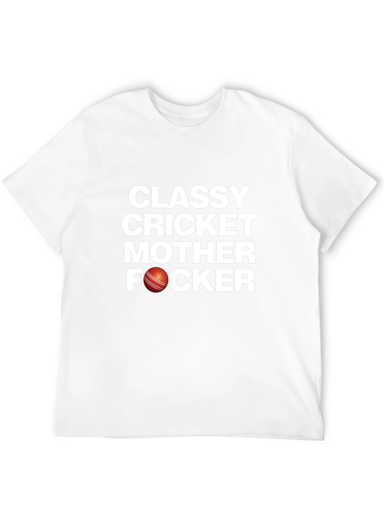 Classy Cricket Lover Graphic Tee