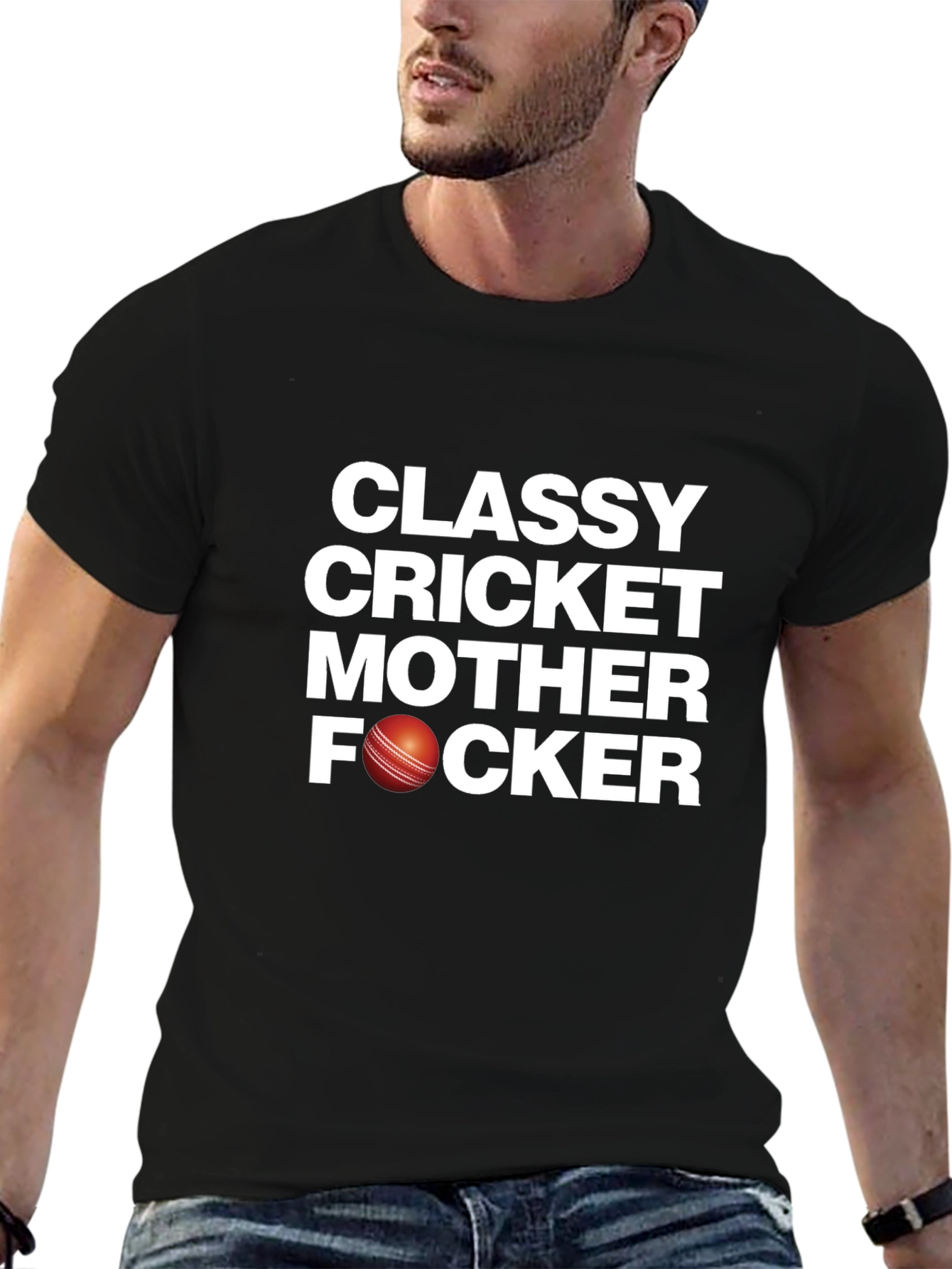 Classy Cricket Lover Graphic Tee