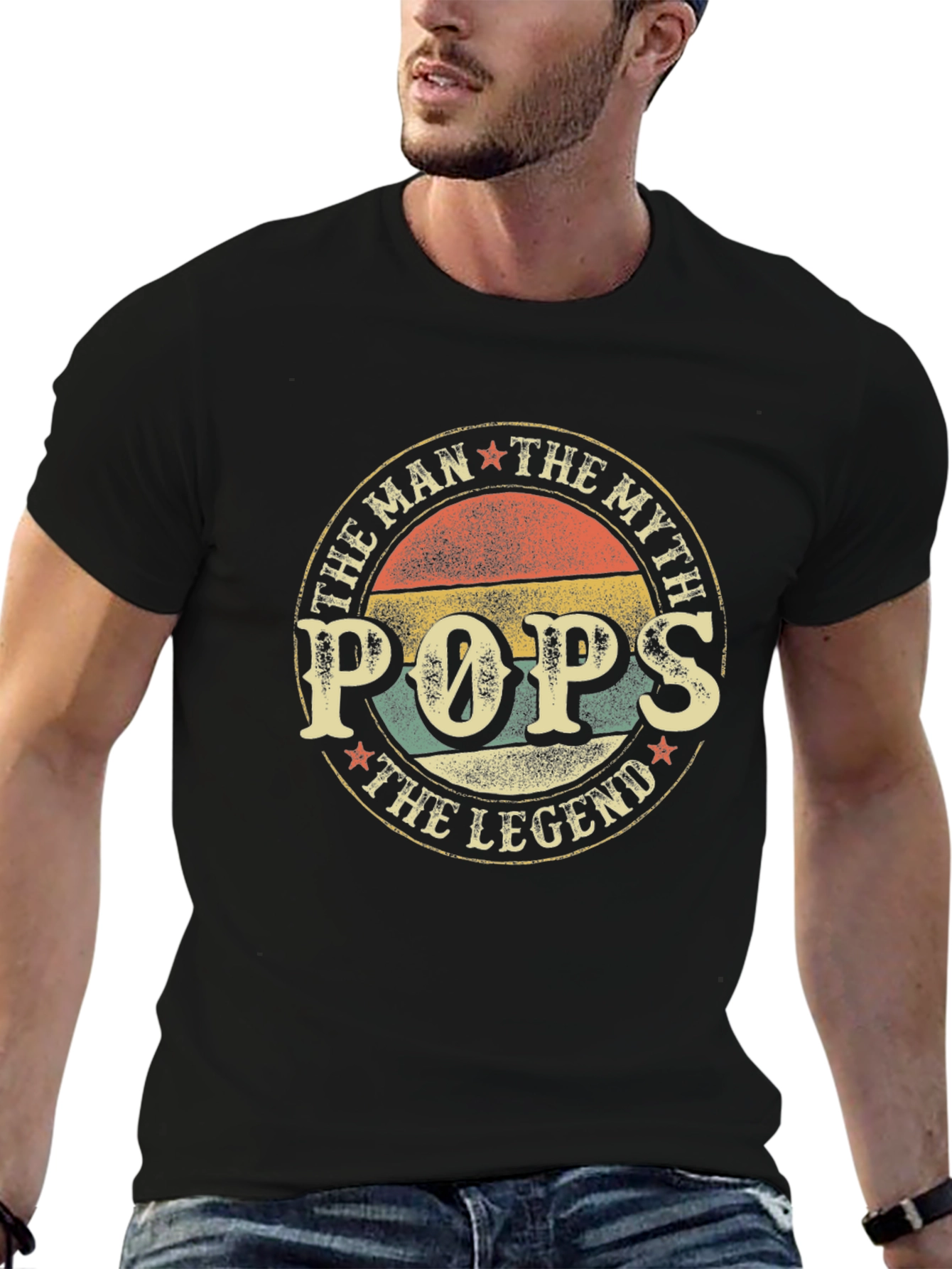 The Man The Myth Pops T-Shirt