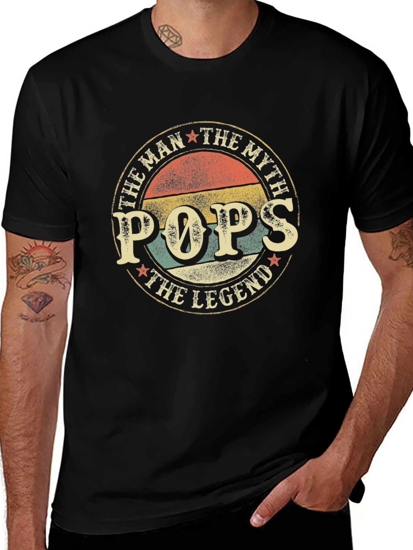 The Man The Myth Pops T-Shirt