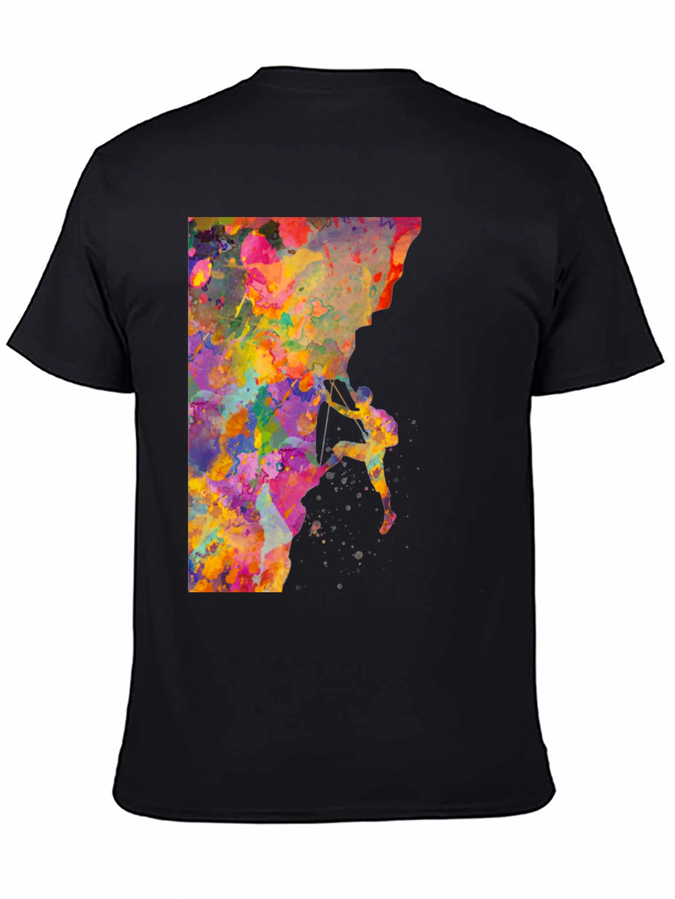 Watercolor Rock Climbing T-Shirt