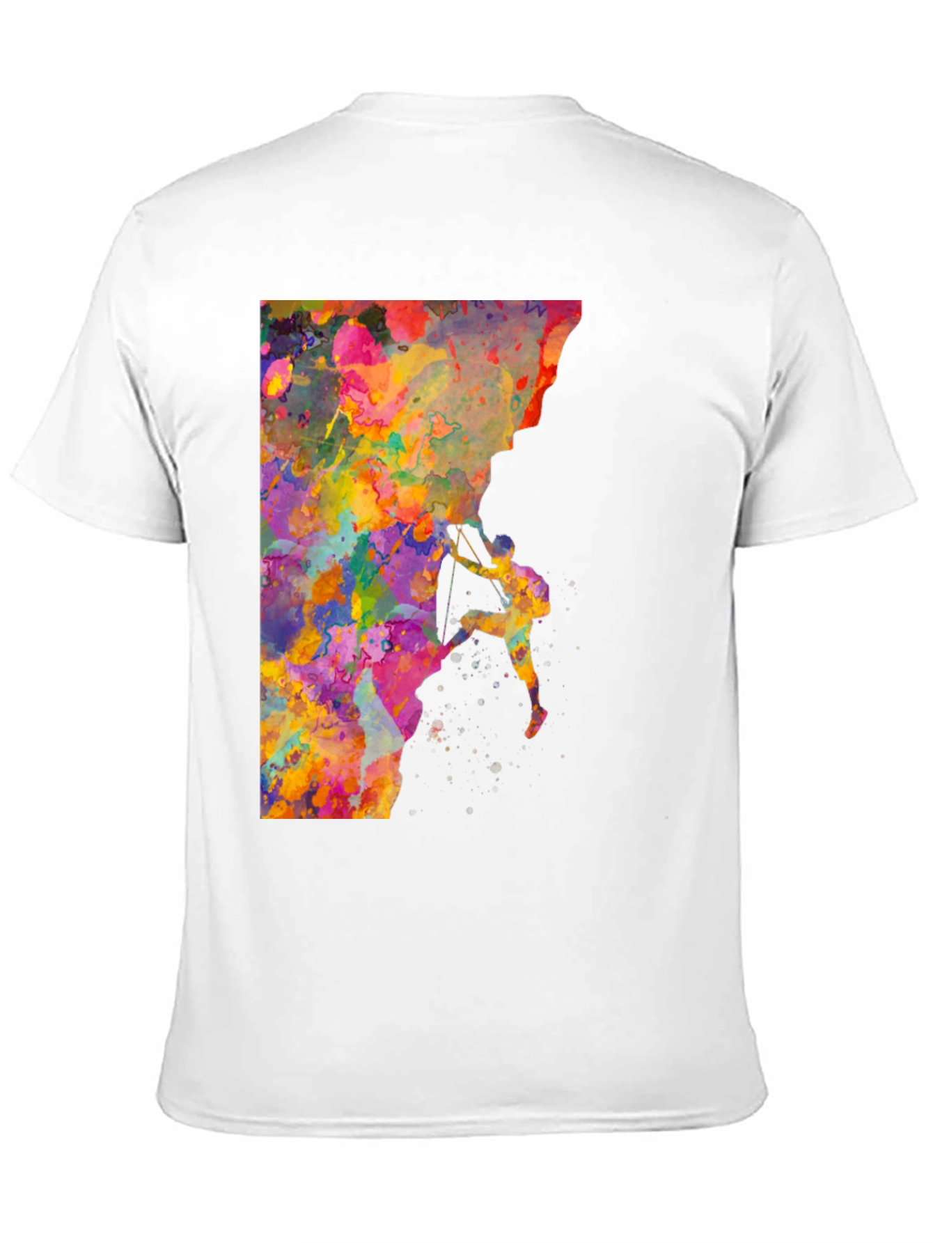 Watercolor Rock Climbing T-Shirt