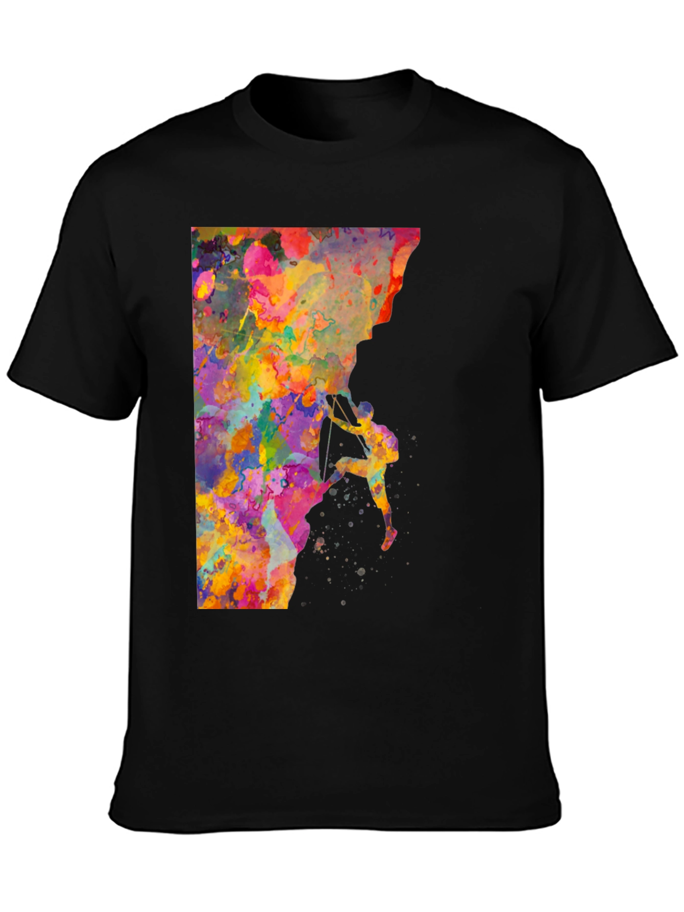 Watercolor Rock Climbing T-Shirt