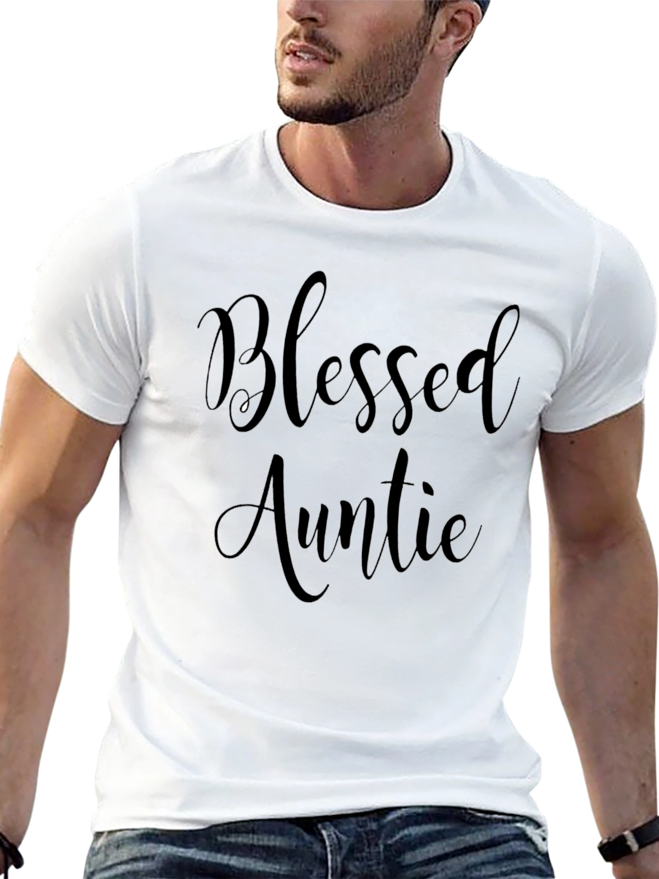 Blessed Auntie Graphic T-Shirt