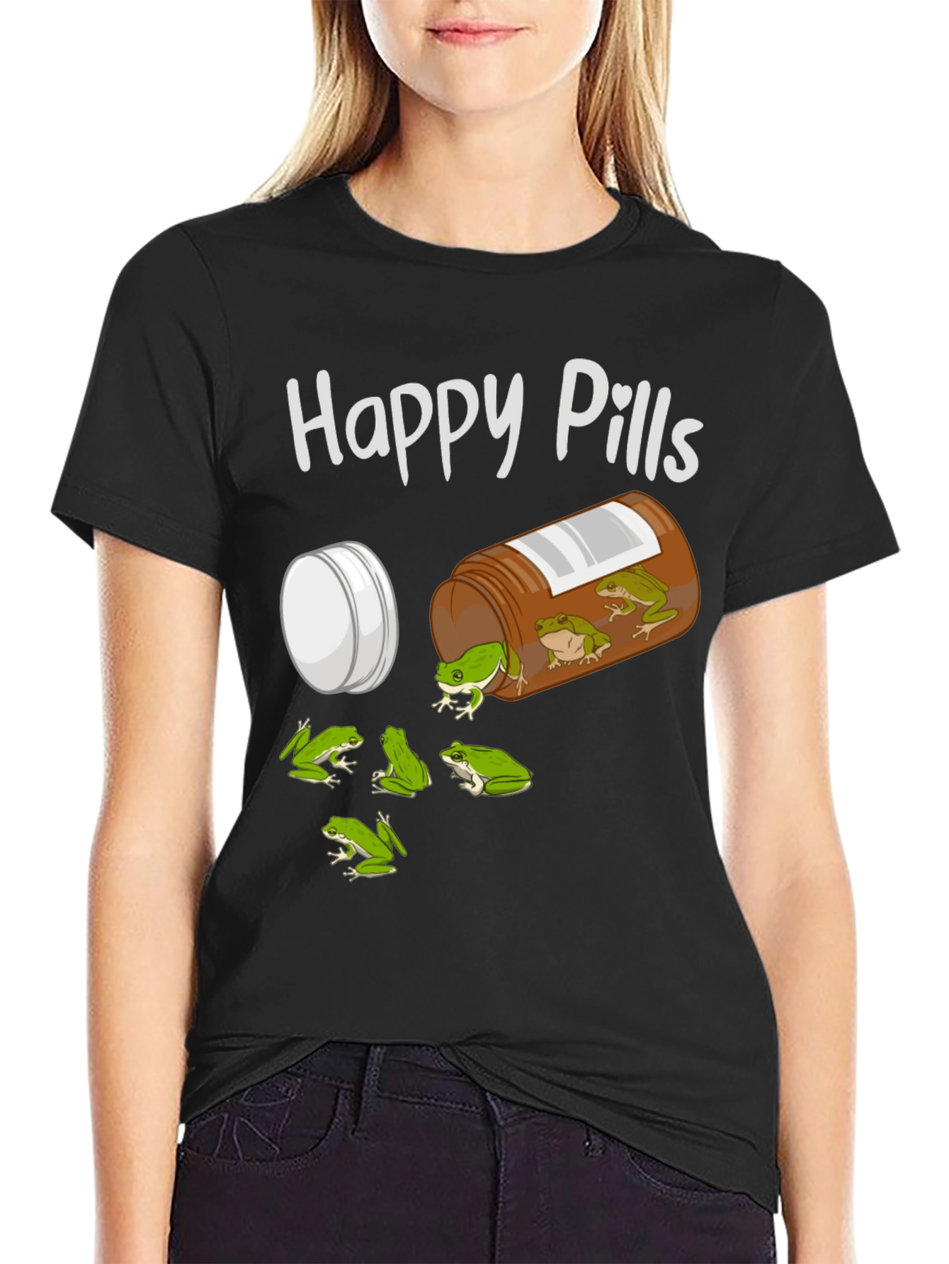 Happy Pills Frog T-Shirt