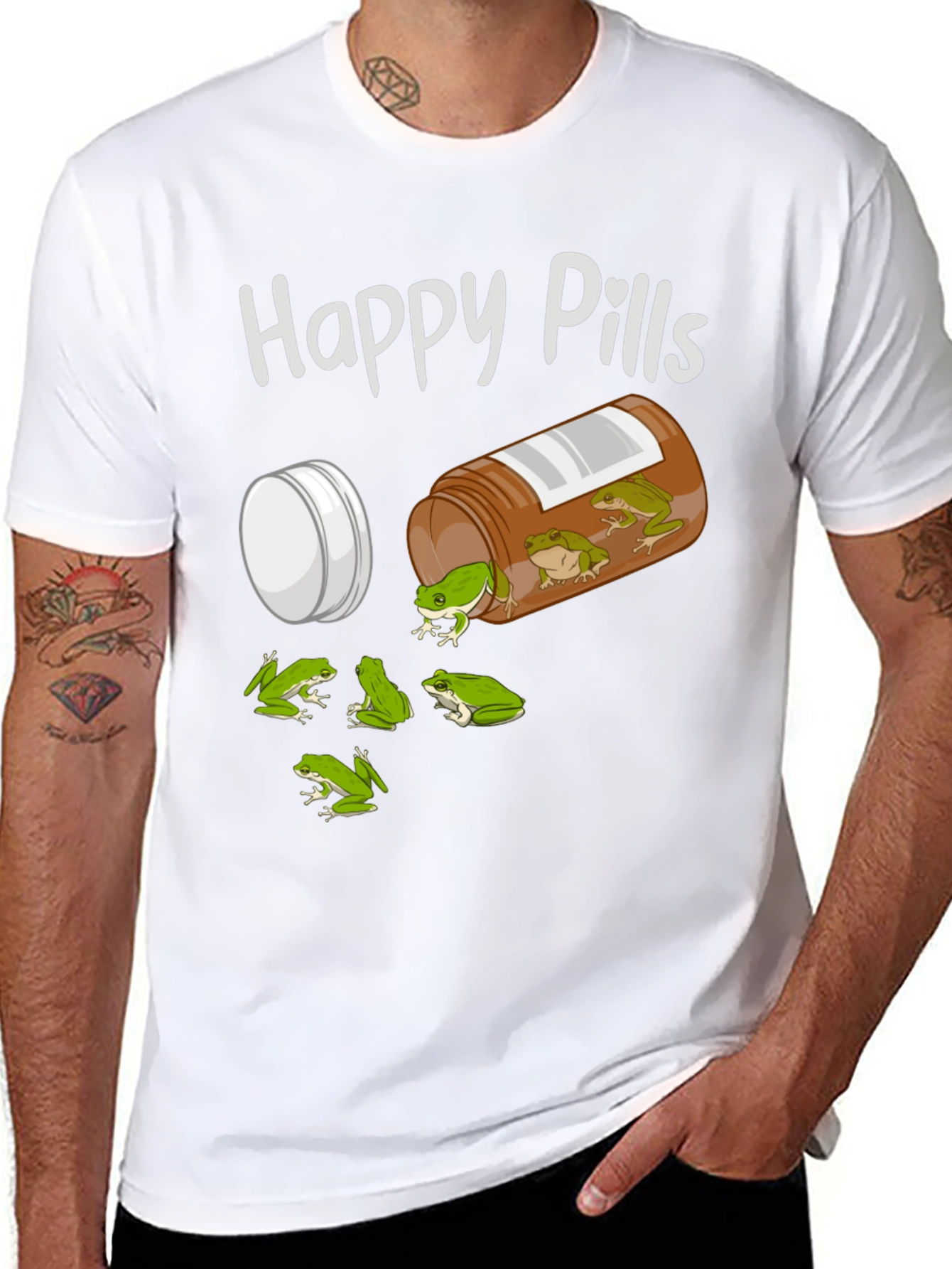 Happy Pills Frog T-Shirt