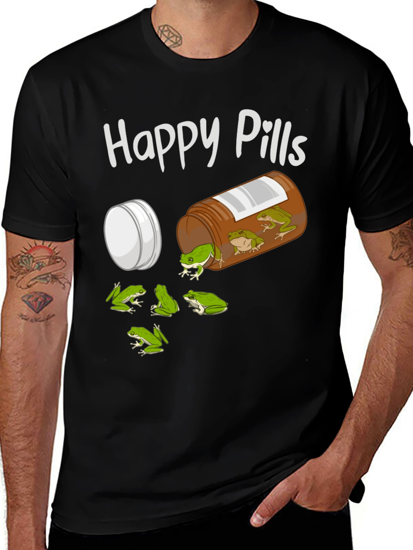 Happy Pills Frog T-Shirt
