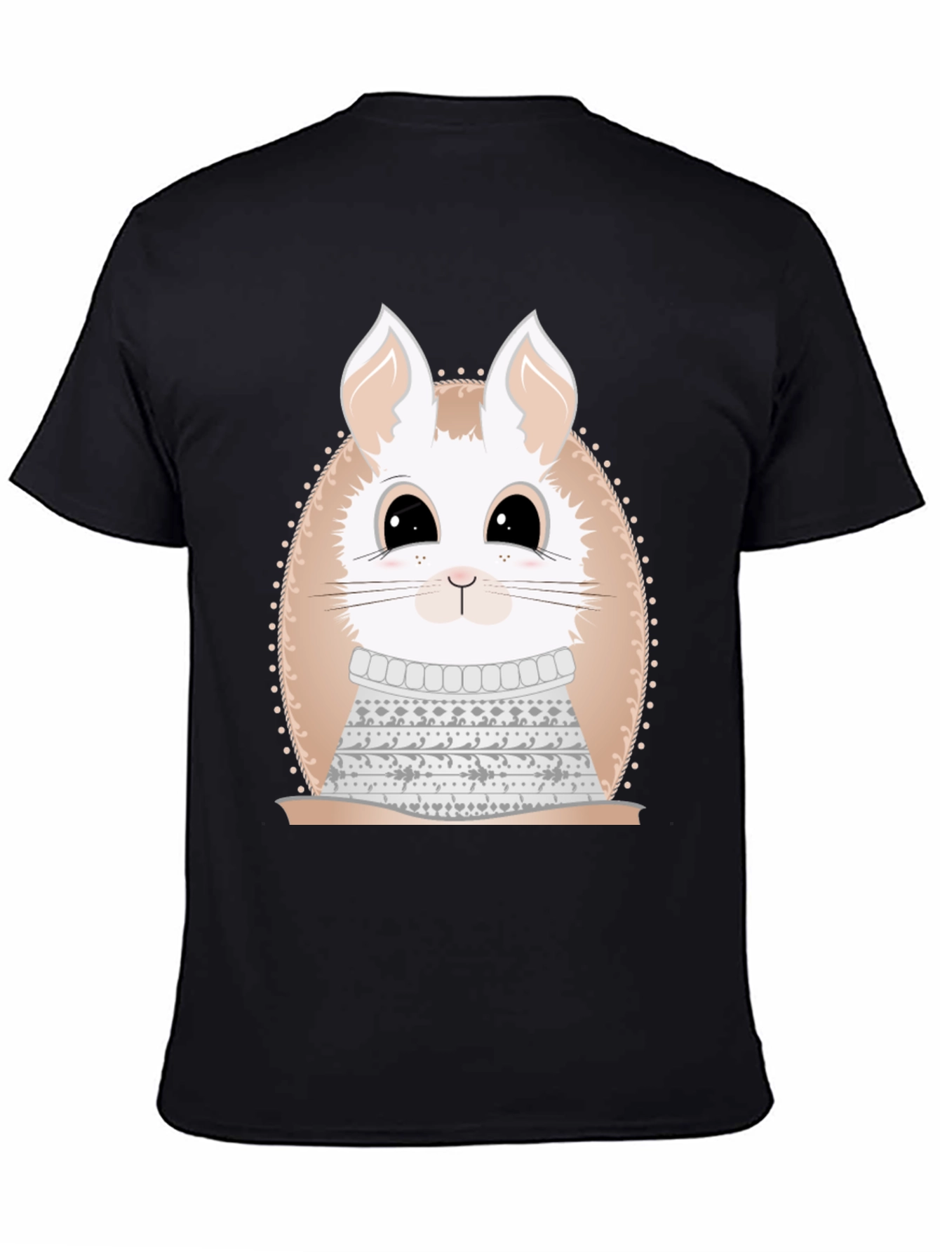 Cute Bunny in Sweater Graphic Tee - Unique Design