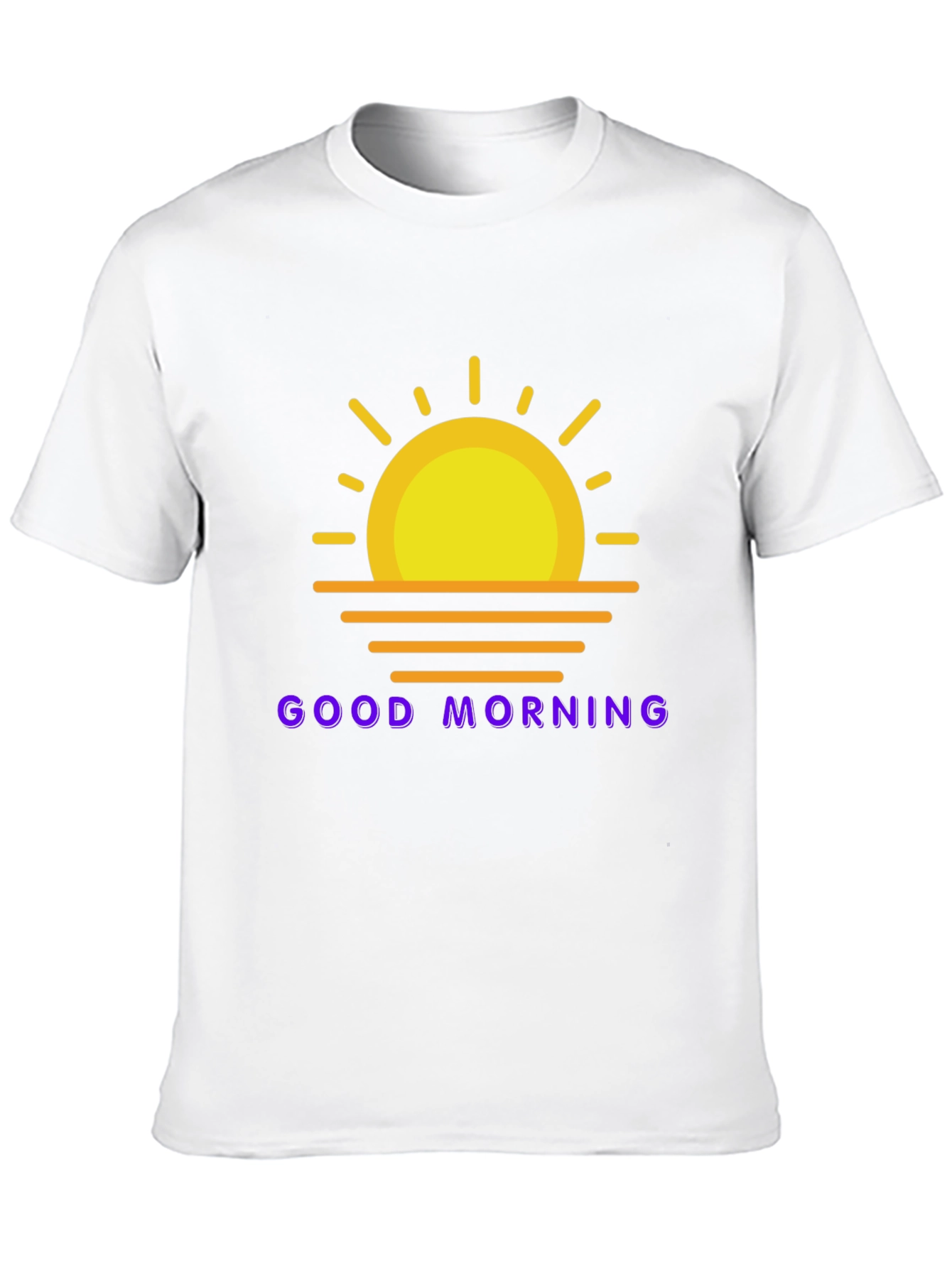 Good Morning Graphic Tee - Black