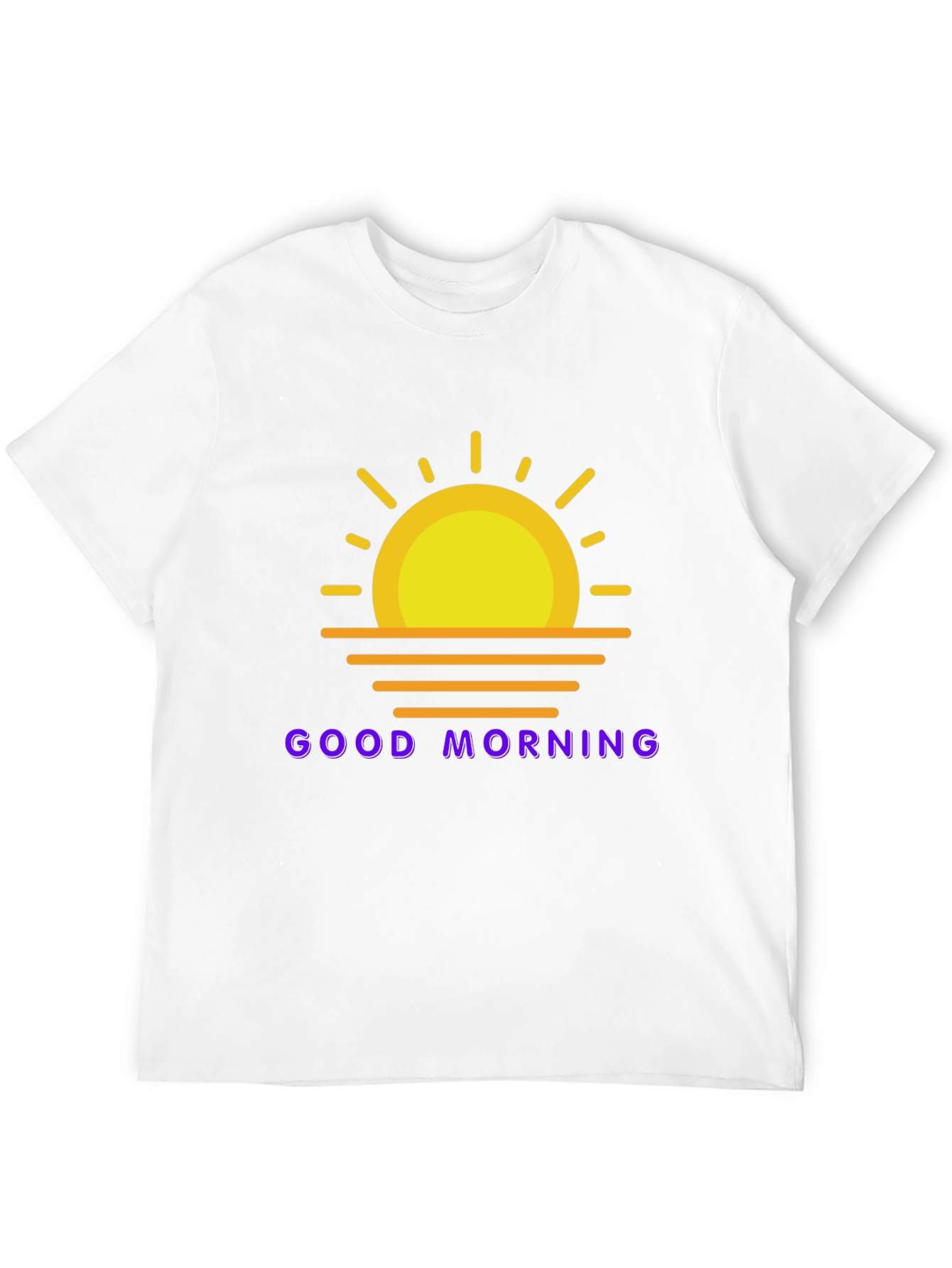 Good Morning Graphic Tee - Black