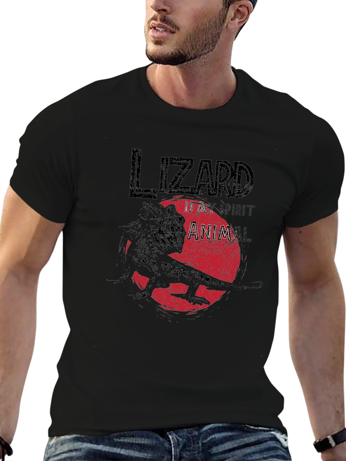 Lizard Spirit Animal Graphic Tee