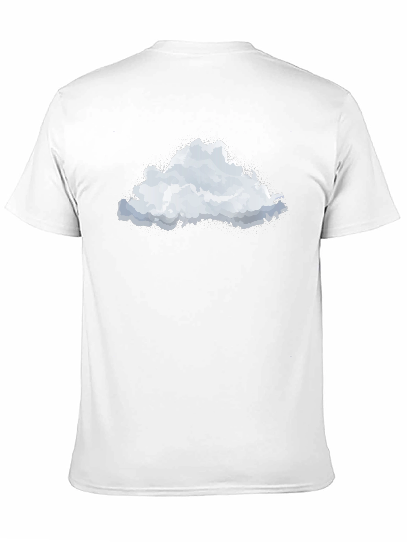 Cloud Graphic Black T-Shirt