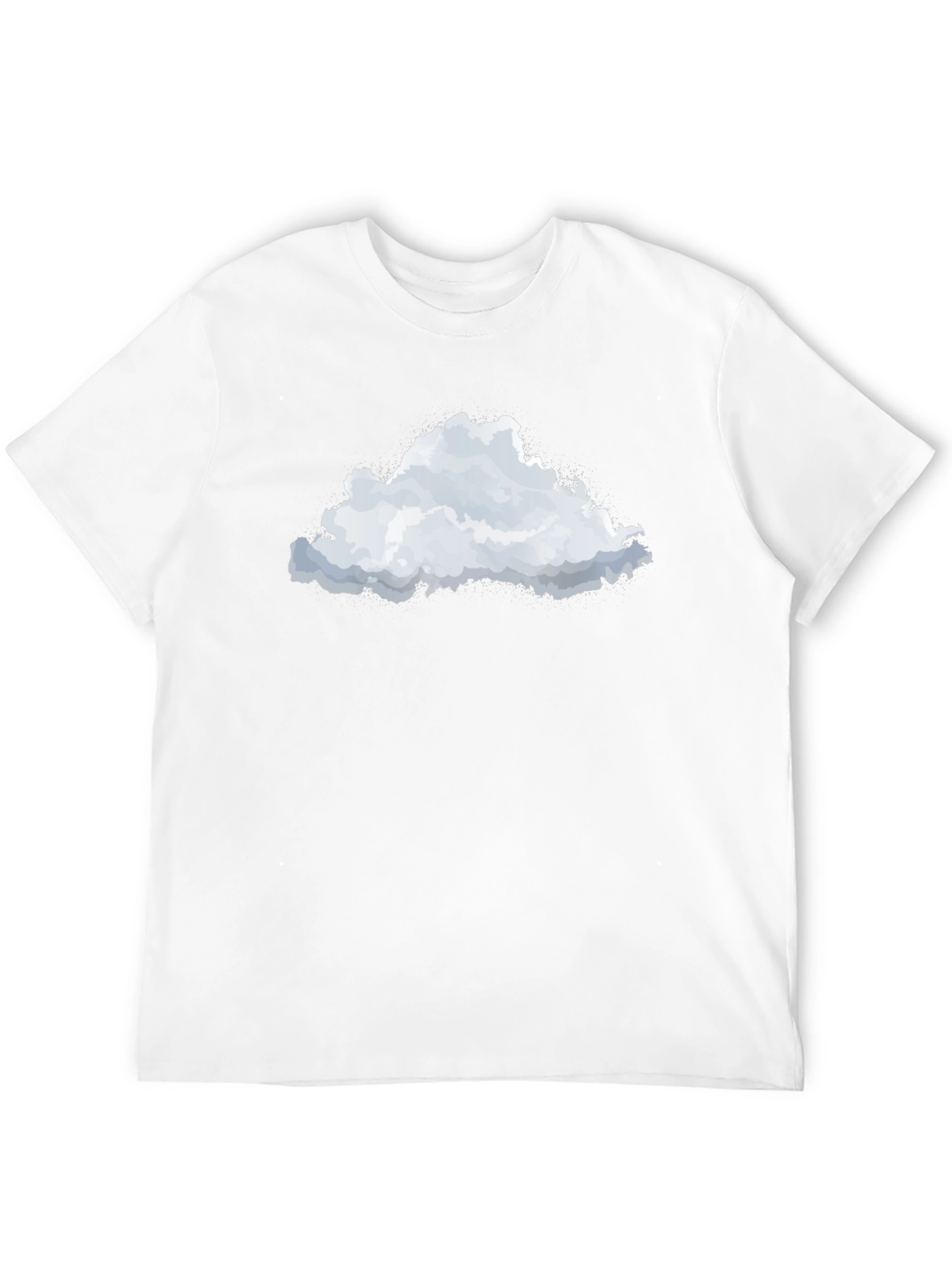Cloud Graphic Black T-Shirt