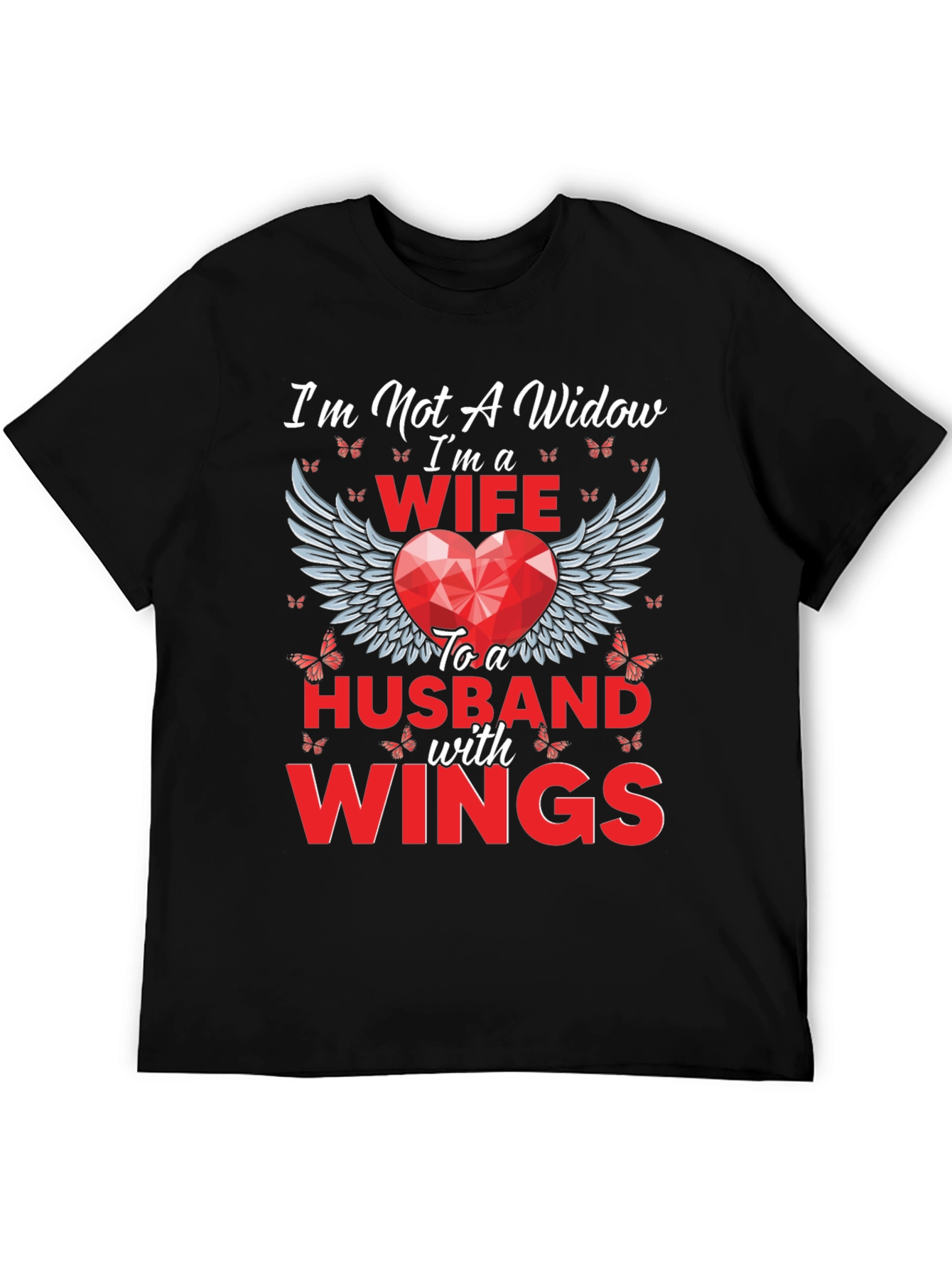 Wife to a Husband with Wings T-Shirt