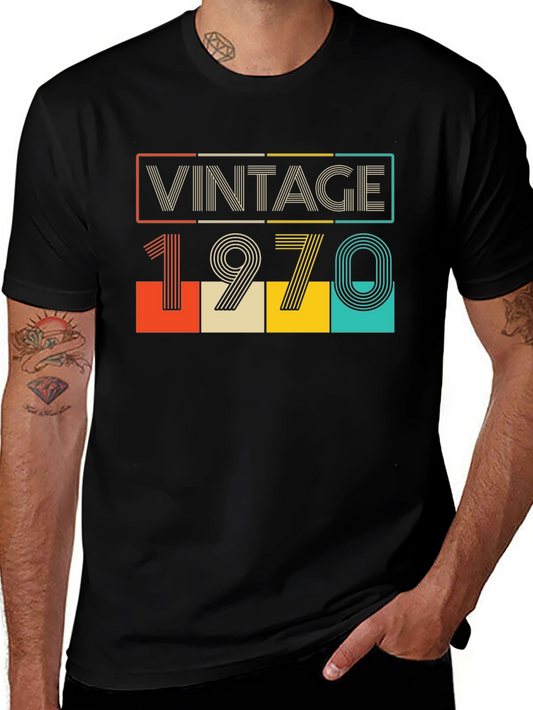 Vintage 1970 Graphic Tee - Retro Style