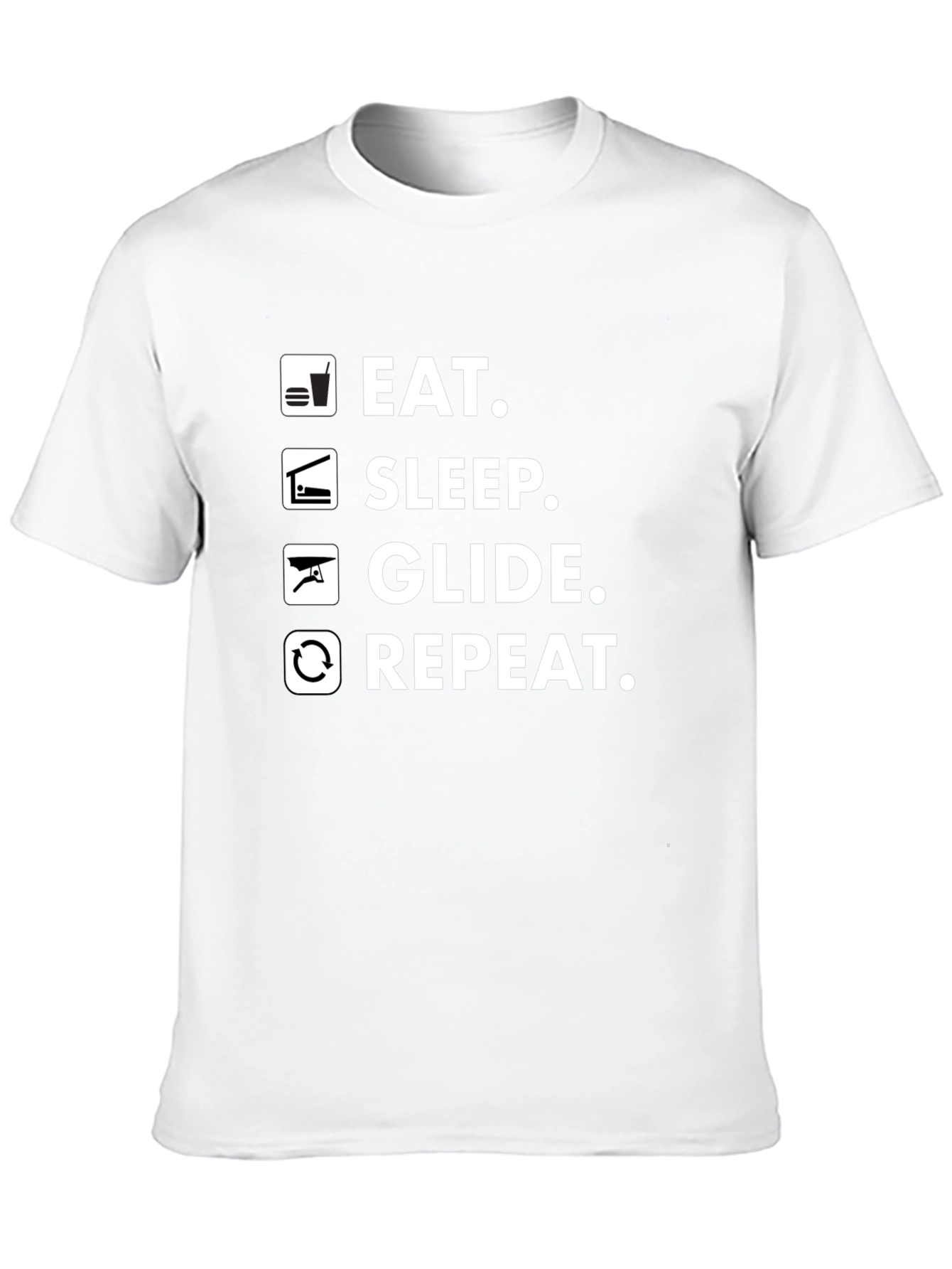 Eat Sleep Glide Repeat T-Shirt