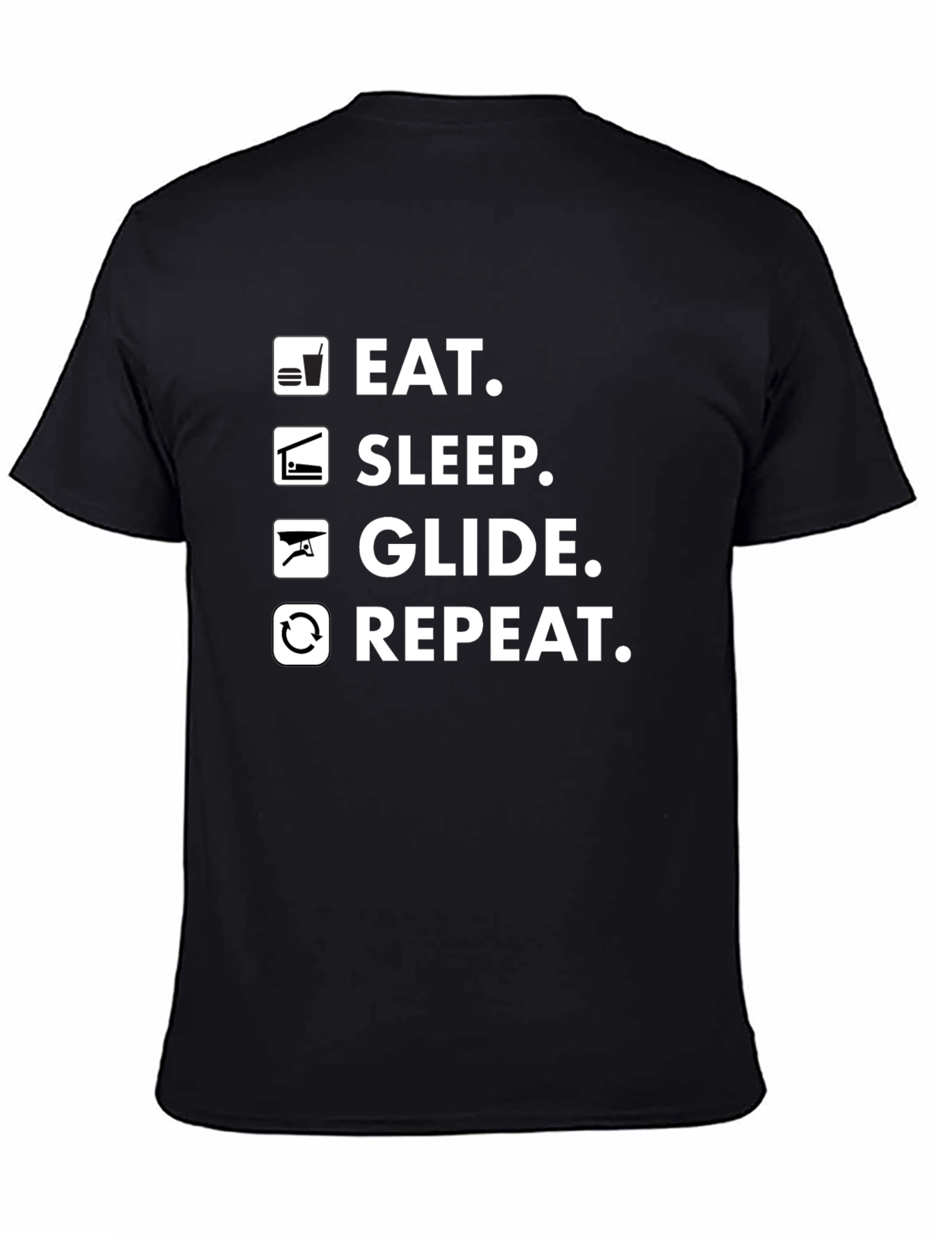 Eat Sleep Glide Repeat T-Shirt