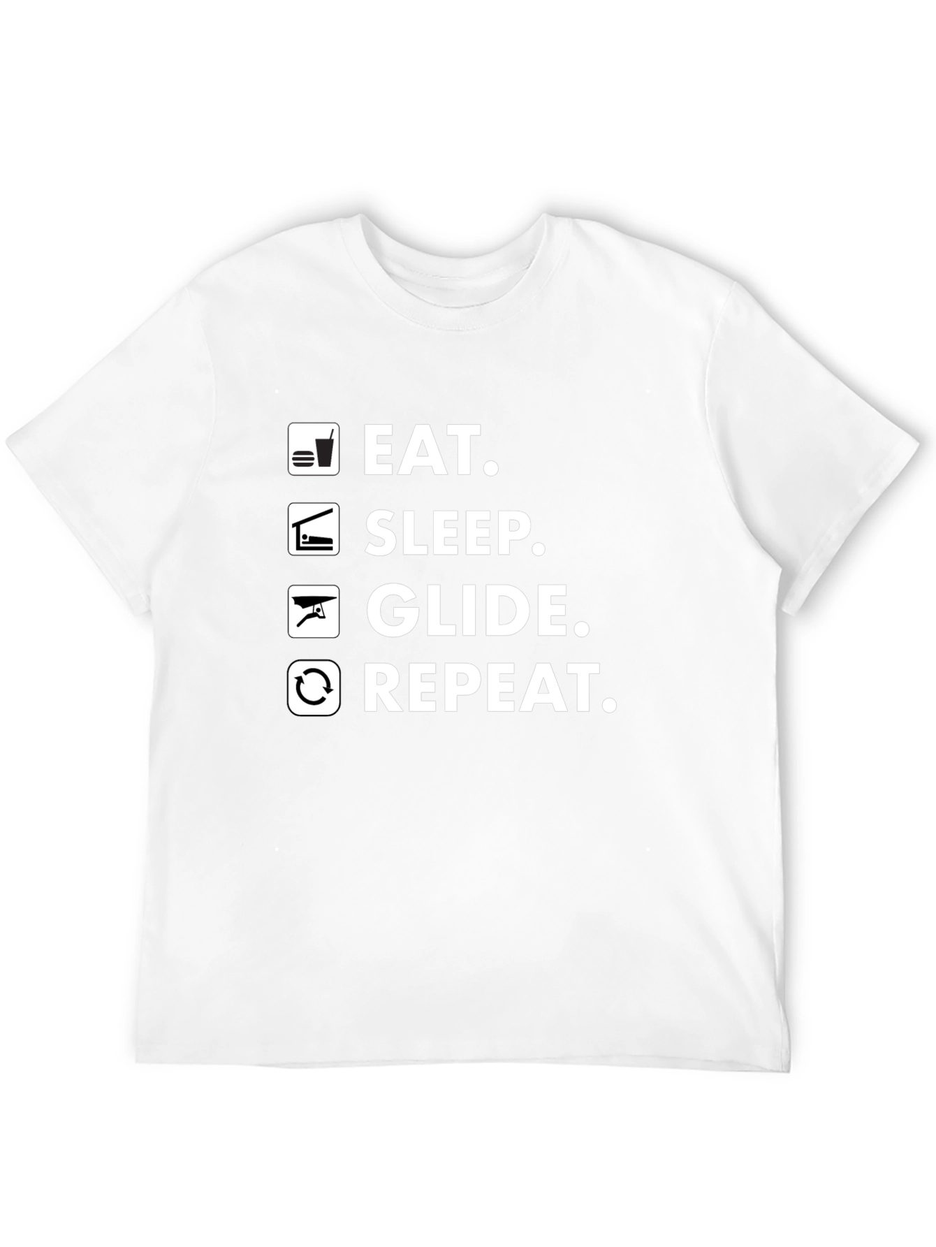 Eat Sleep Glide Repeat T-Shirt