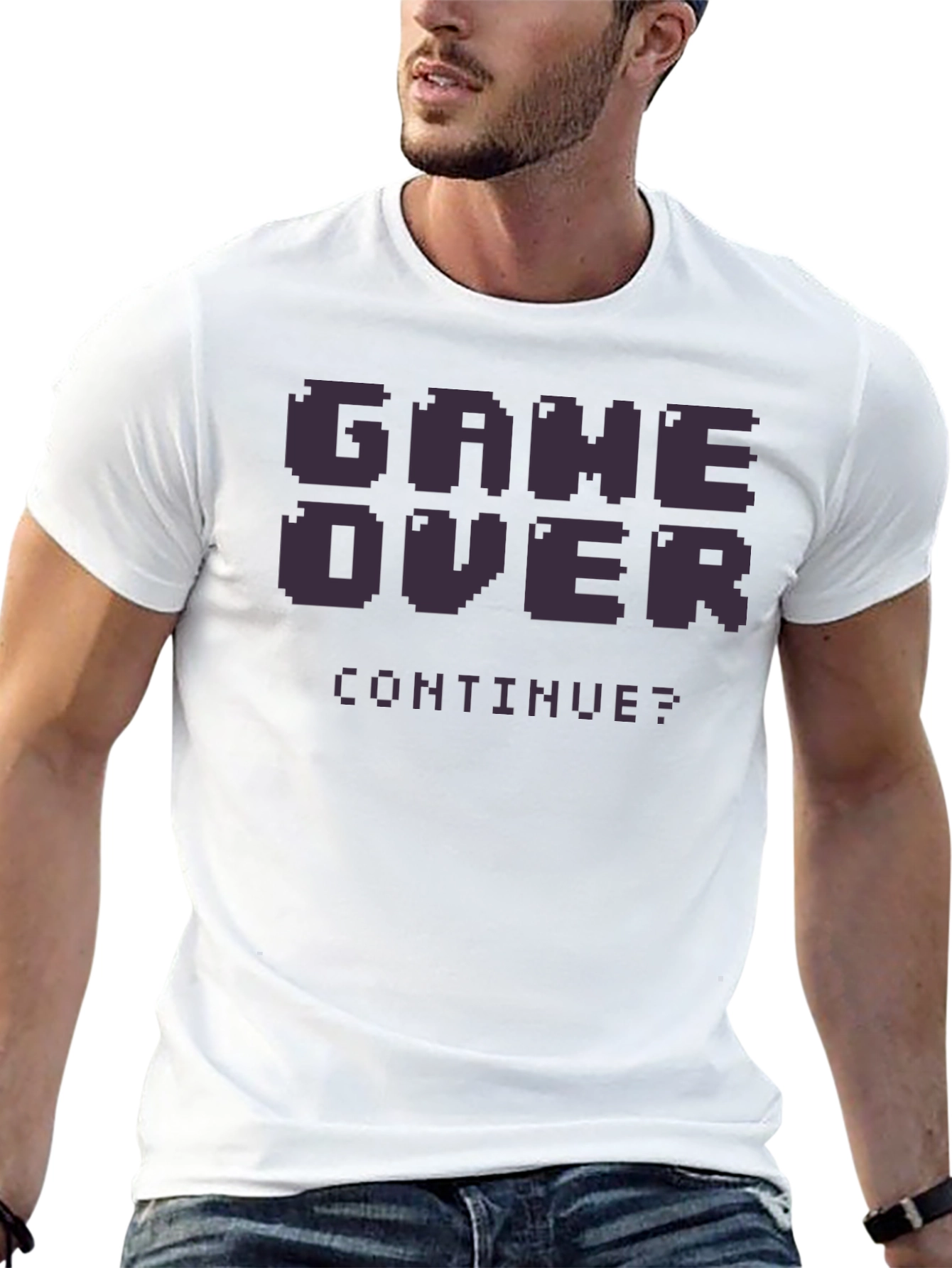 Game Over Retro T-Shirt - Gamer Style