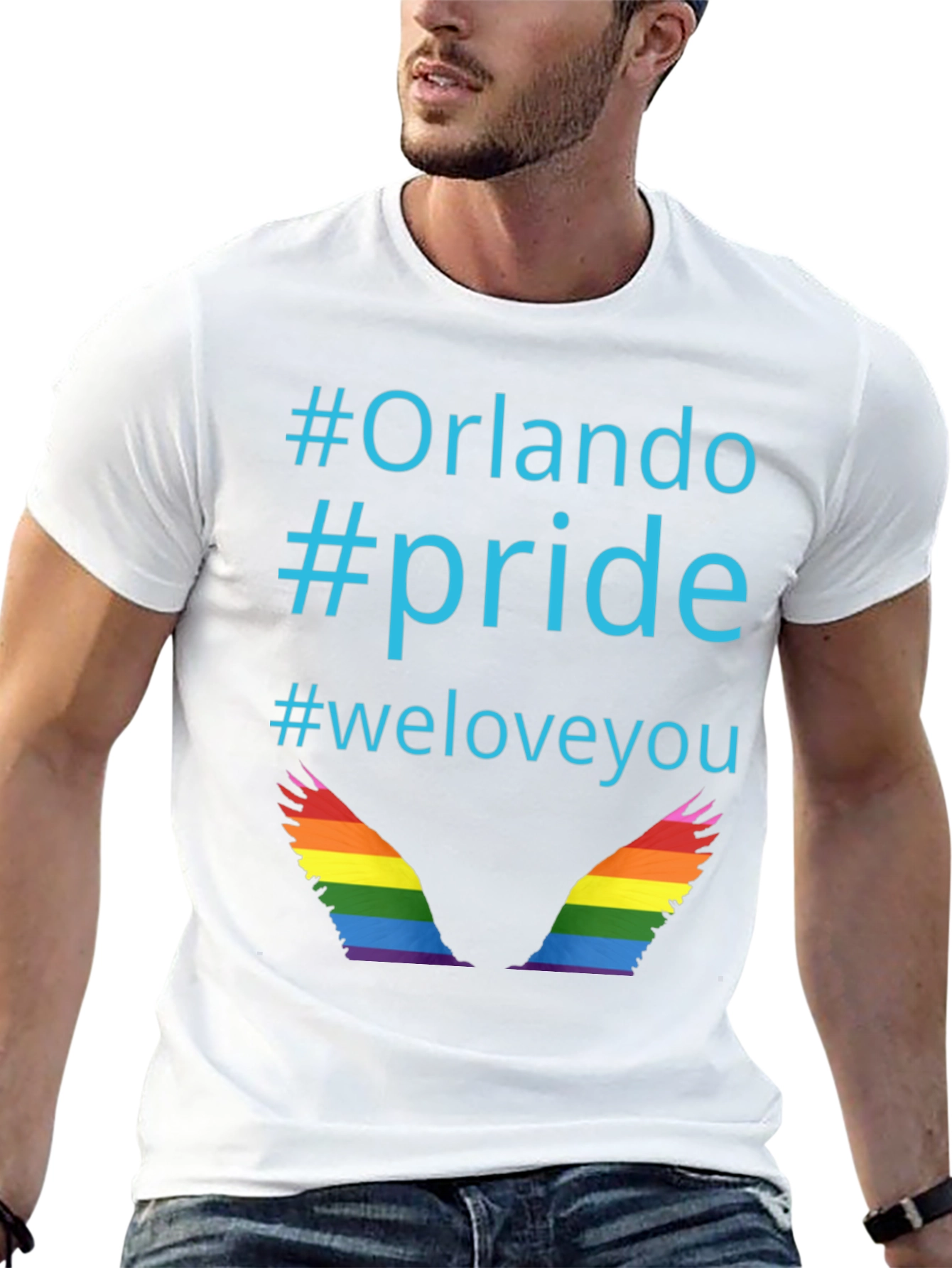 Orlando Pride T-Shirt - We Love You