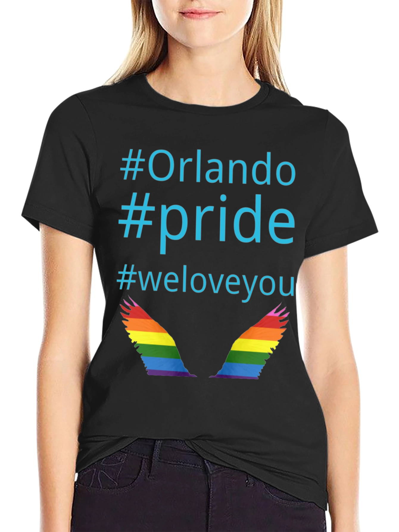 Orlando Pride T-Shirt - We Love You