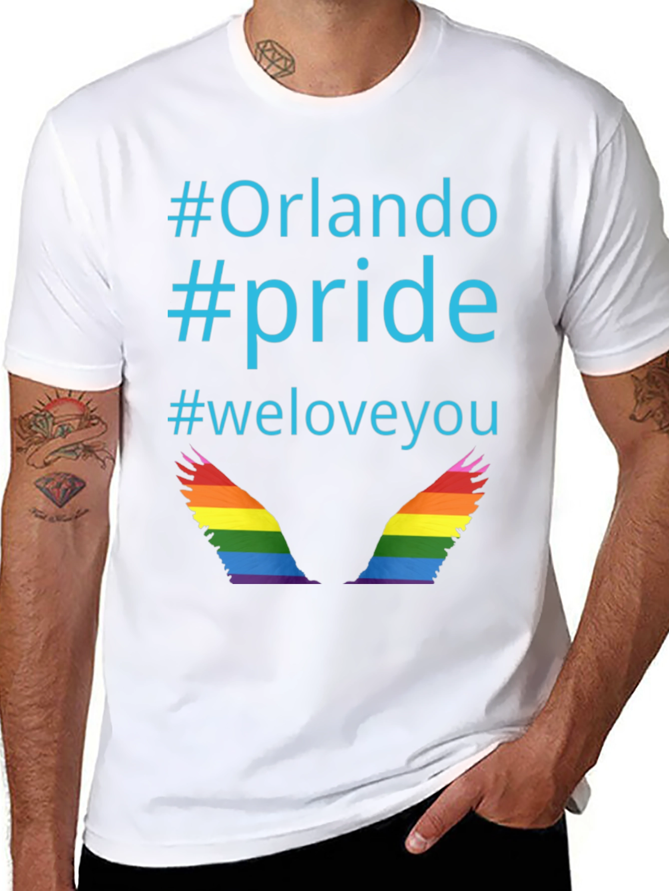 Orlando Pride T-Shirt - We Love You