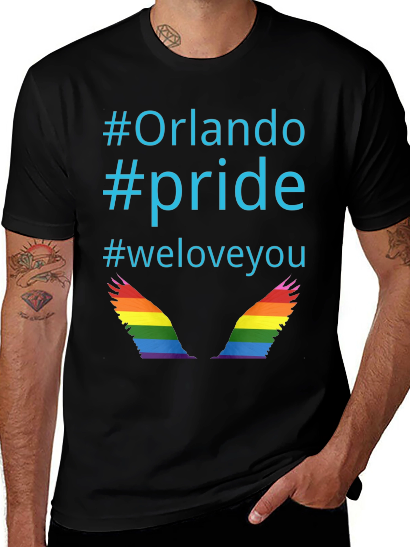 Orlando Pride T-Shirt - We Love You