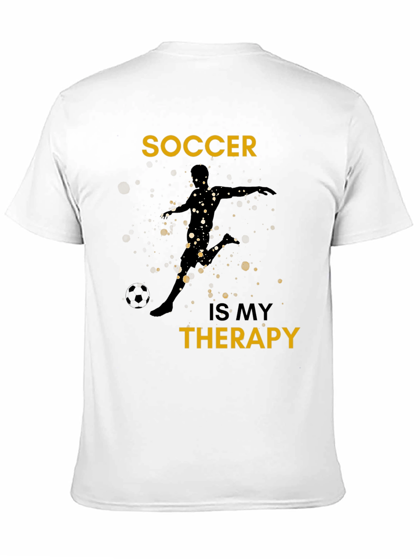 Soccer is My Therapy Graphic T-Shirt