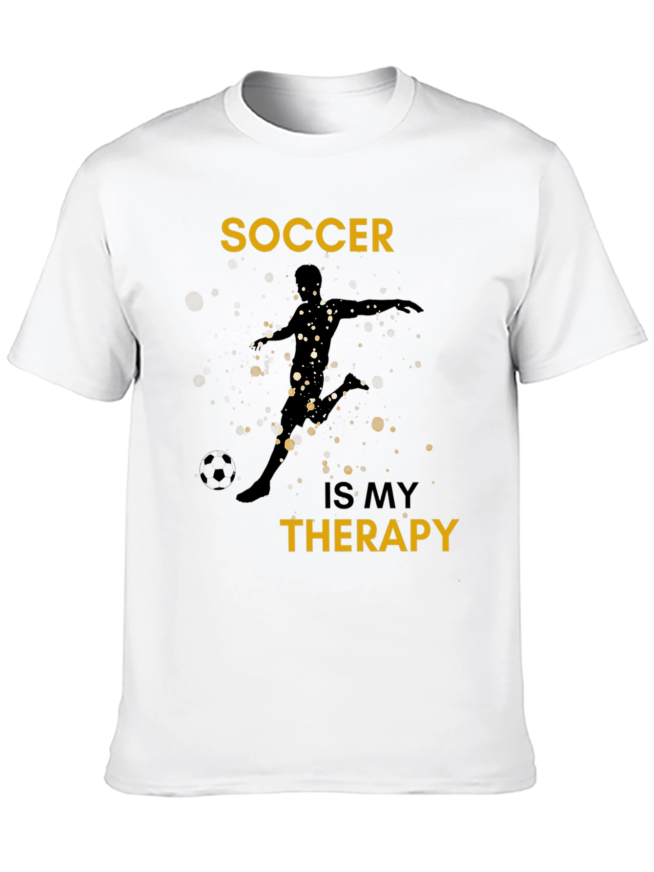 Soccer is My Therapy Graphic T-Shirt