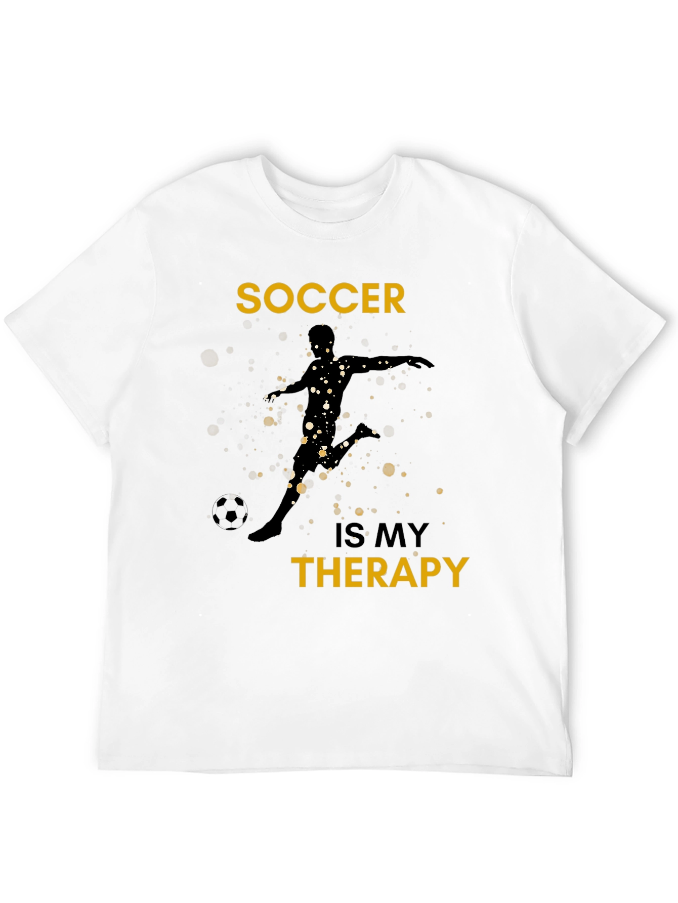 Soccer is My Therapy Graphic T-Shirt