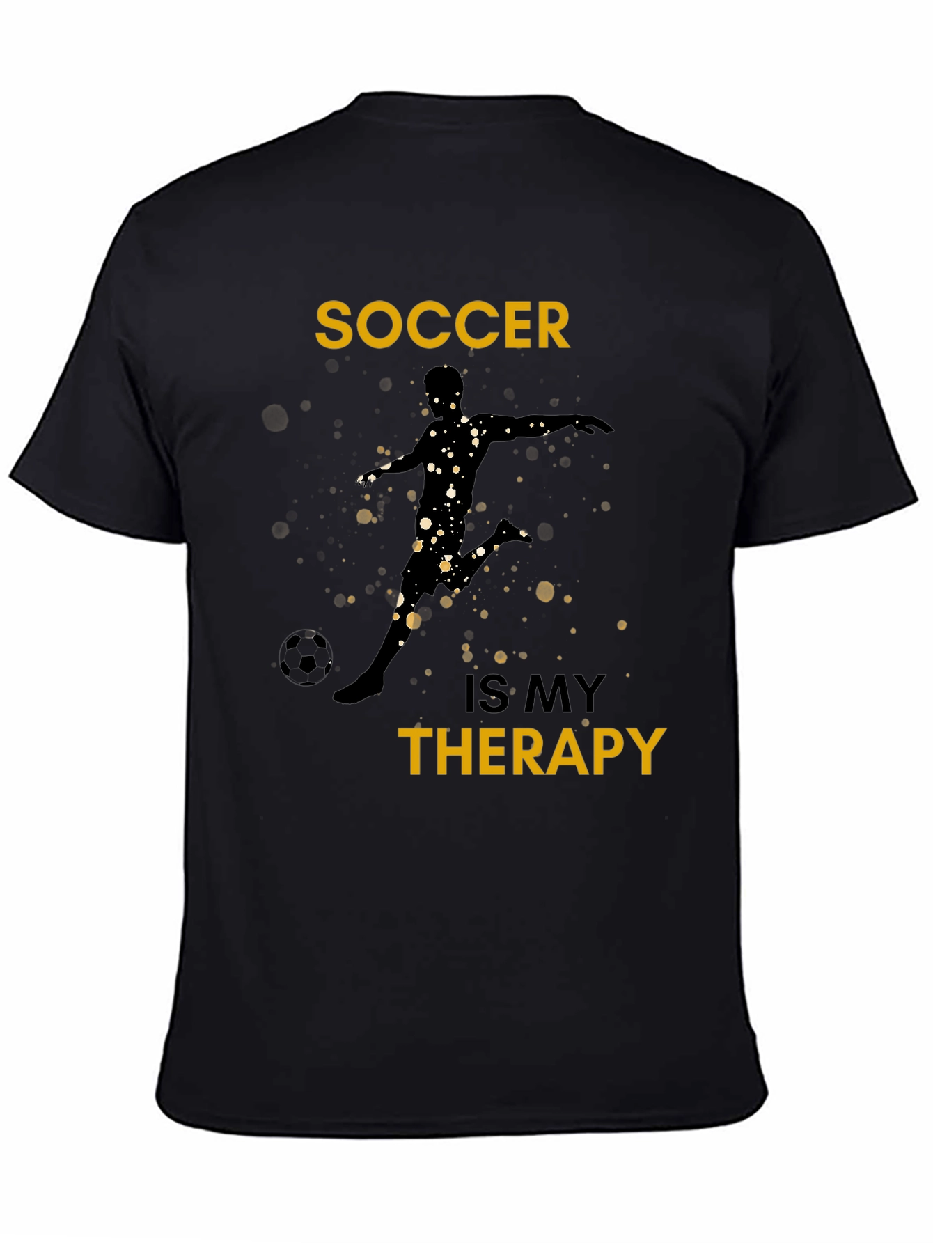 Soccer is My Therapy Graphic T-Shirt