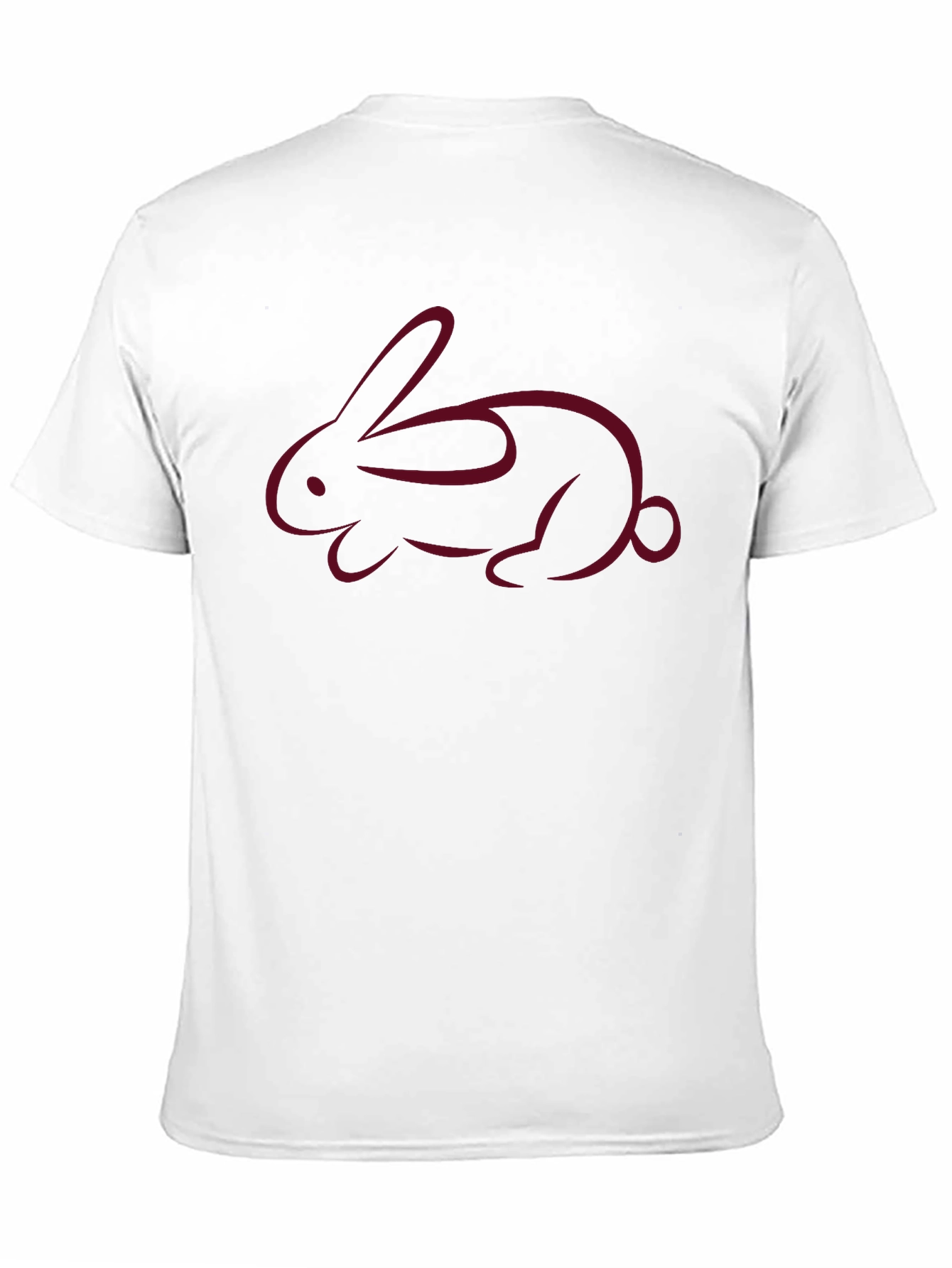 Rabbit Graphic Tee - Soft Cotton Blend