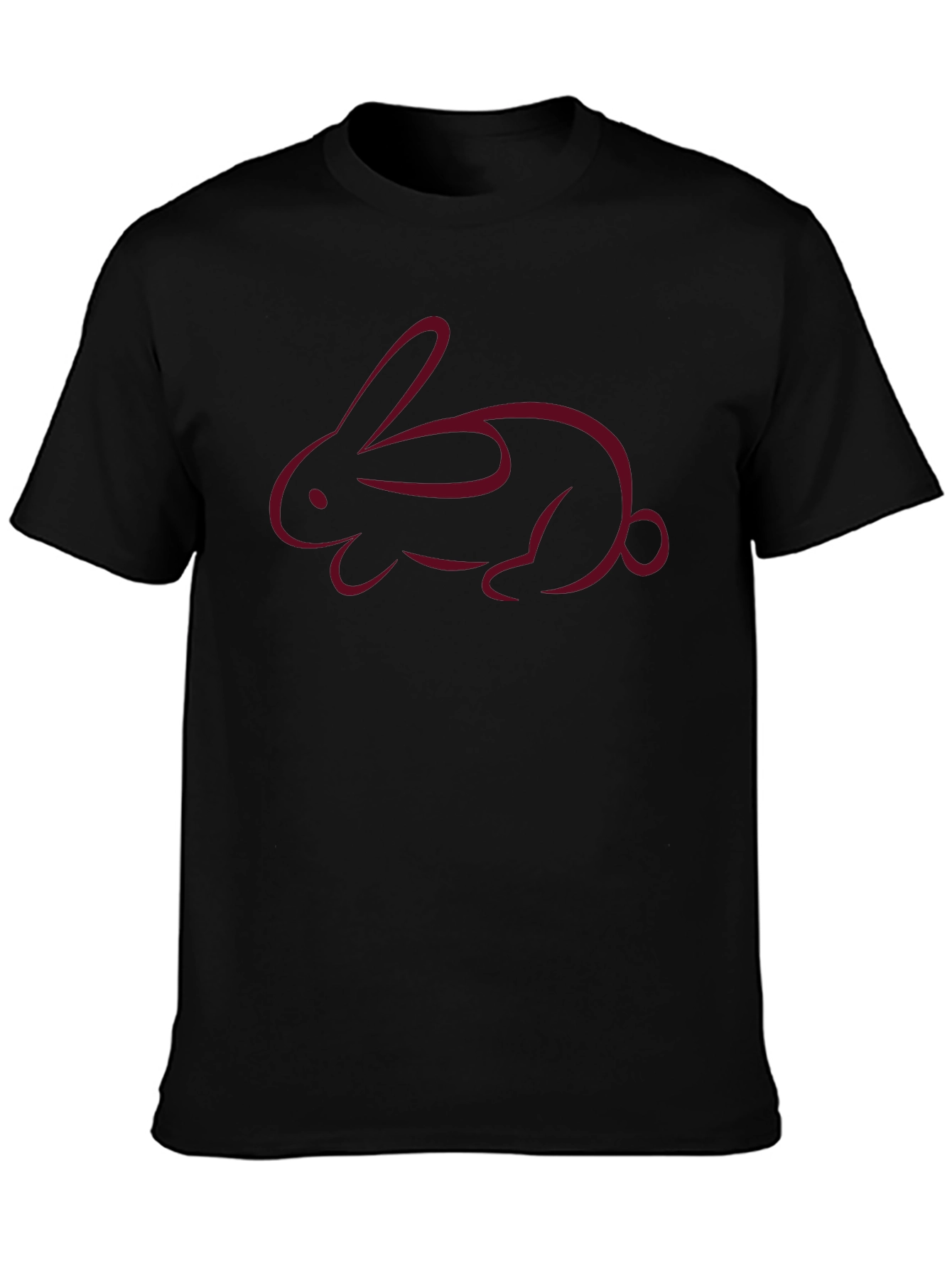 Rabbit Graphic Tee - Soft Cotton Blend