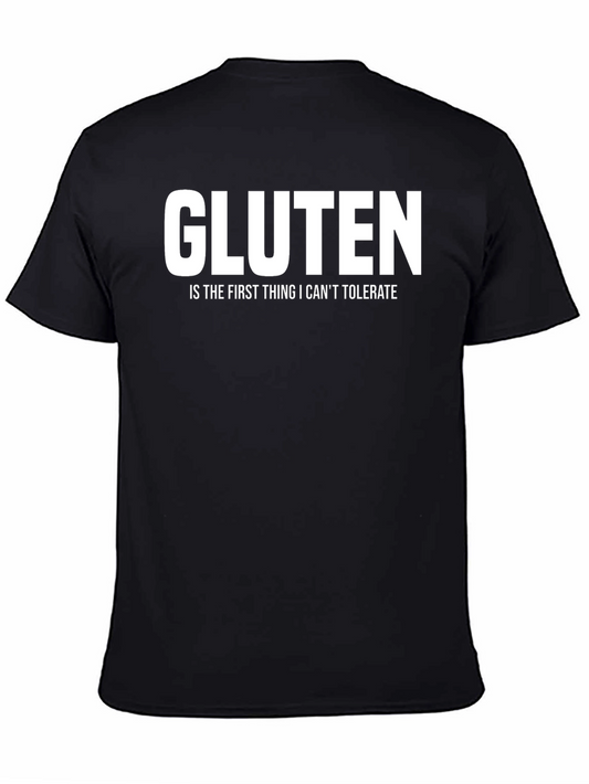 Gluten Intolerance T-Shirt Funny Sarcastic Tee