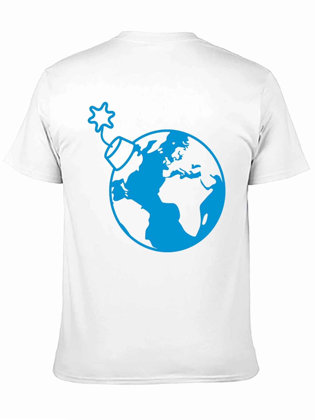 Earth Bomb Graphic Tee - Stylish Black T-Shirt