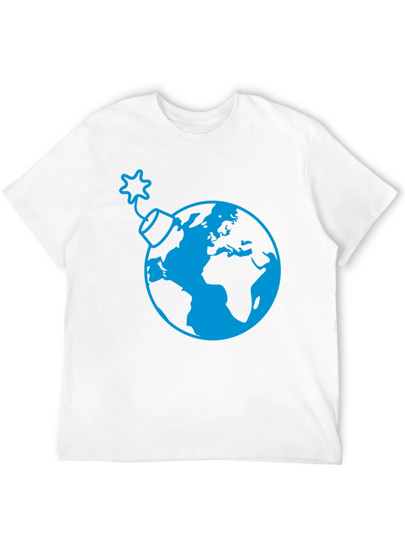 Earth Bomb Graphic Tee - Stylish Black T-Shirt