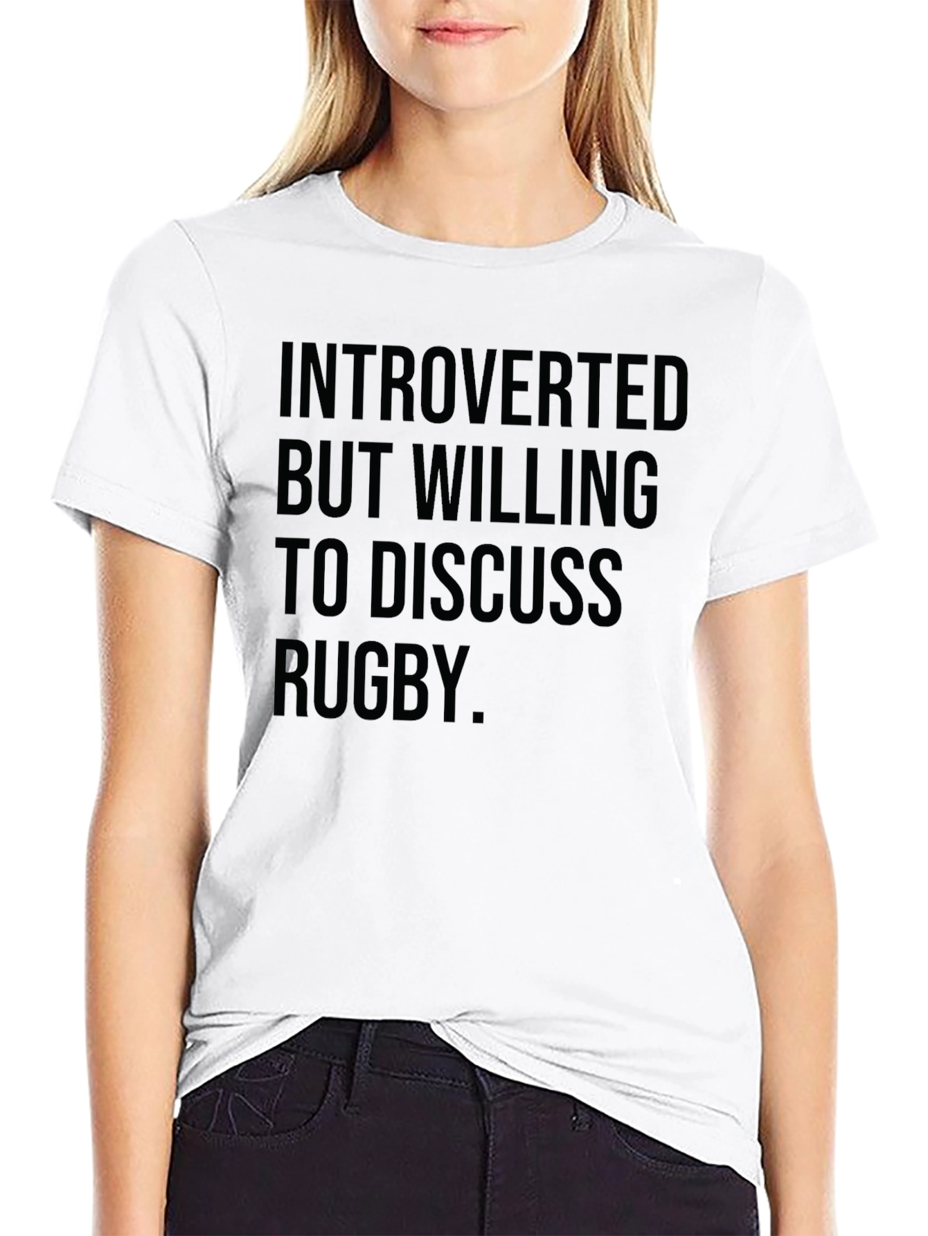 Introverted Rugby Fan T-Shirt