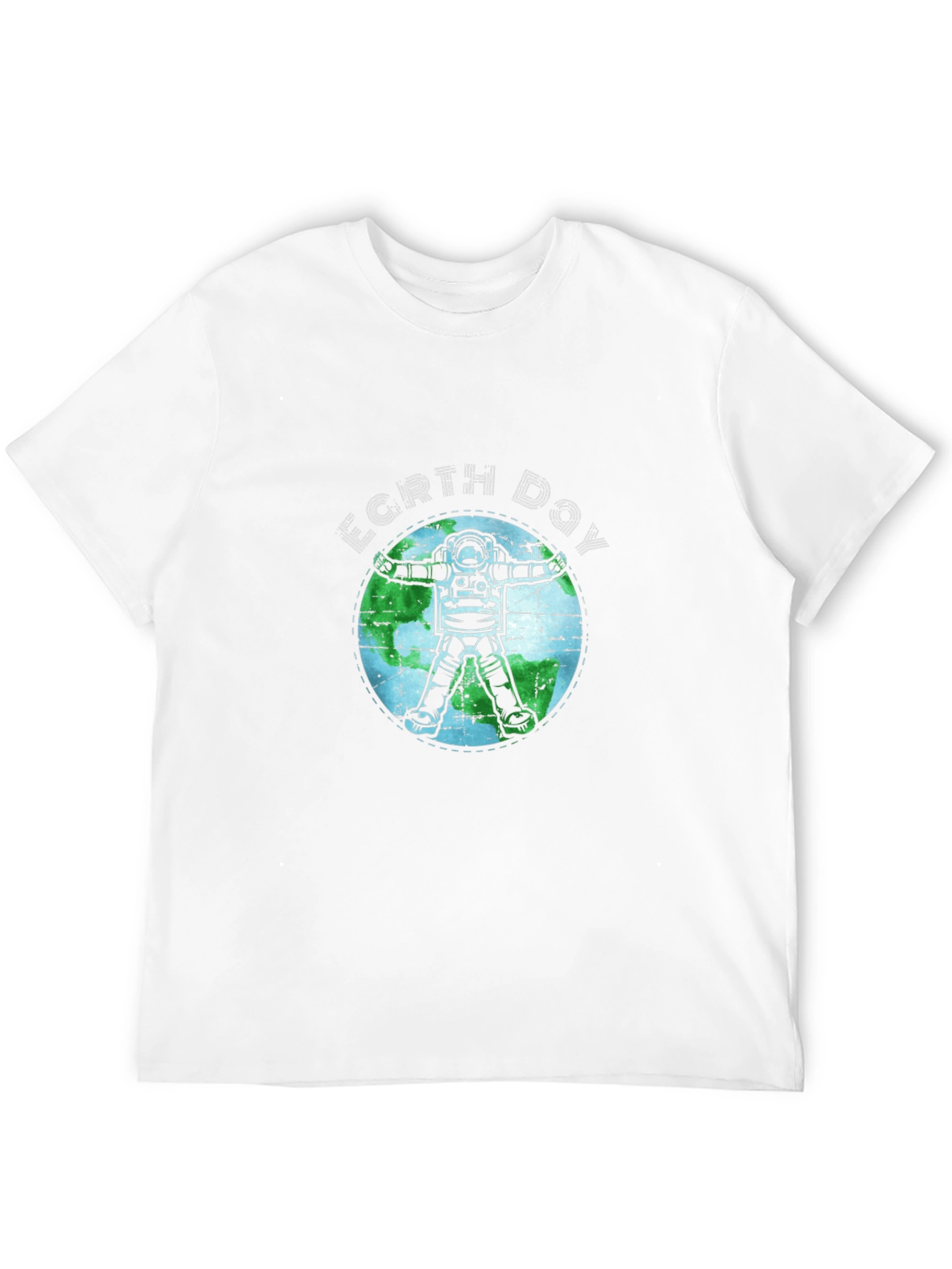 Earth Day Astronaut T-Shirt - Sustainable Style