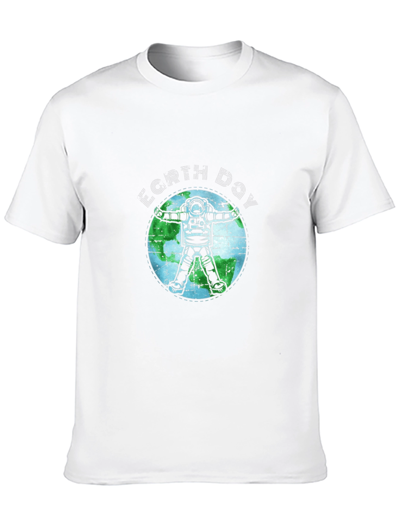 Earth Day Astronaut T-Shirt - Sustainable Style
