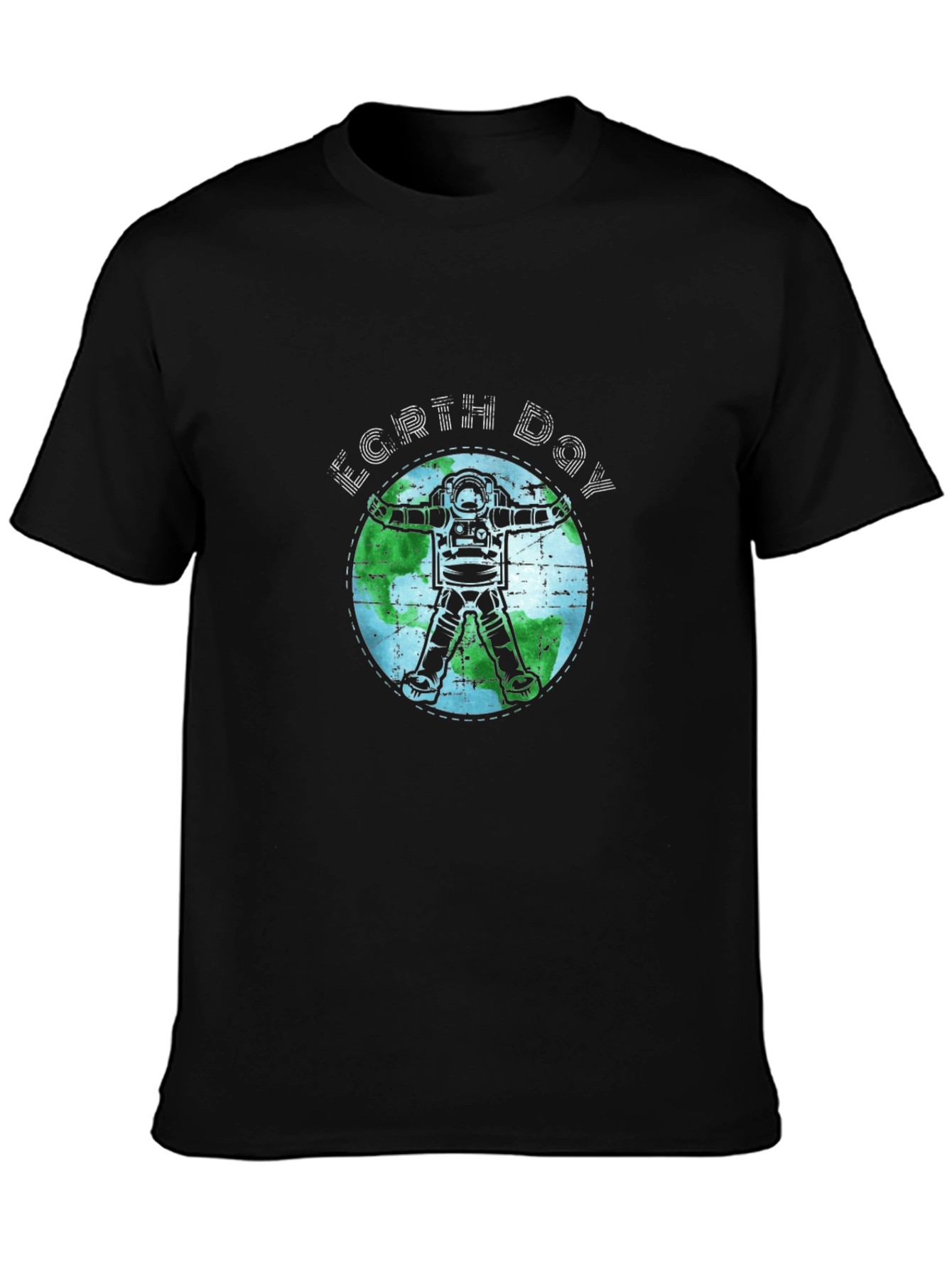 Earth Day Astronaut T-Shirt - Sustainable Style