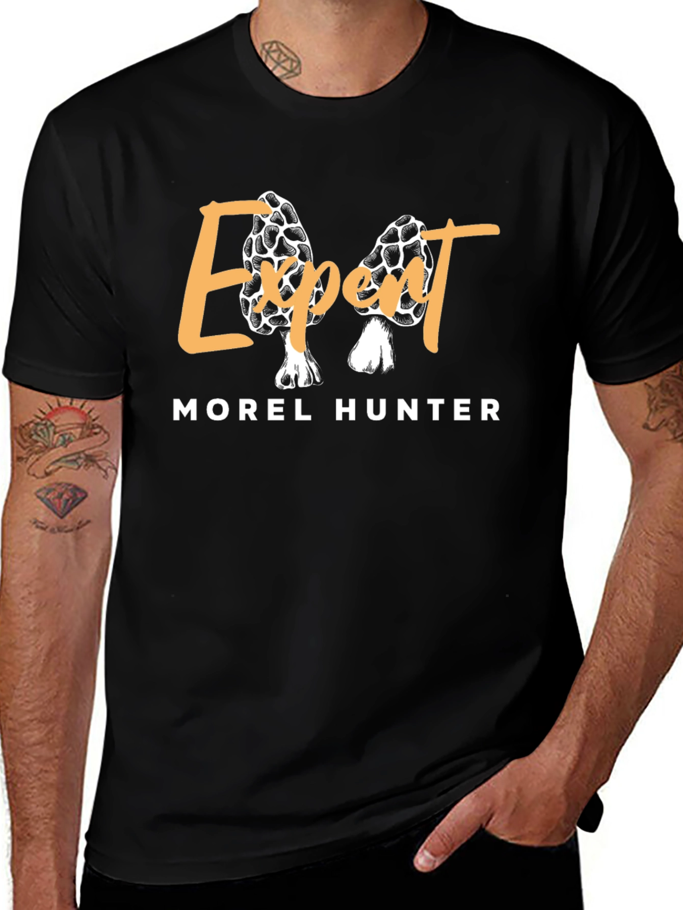 Expert Morel Hunter Graphic Tee