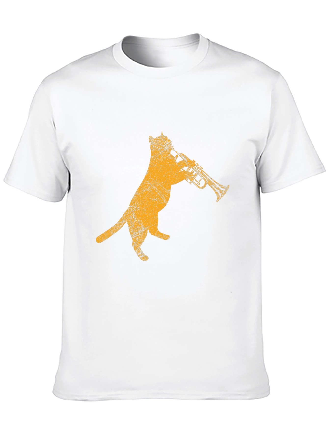 Cool Cat Trumpet Player T-Shirt