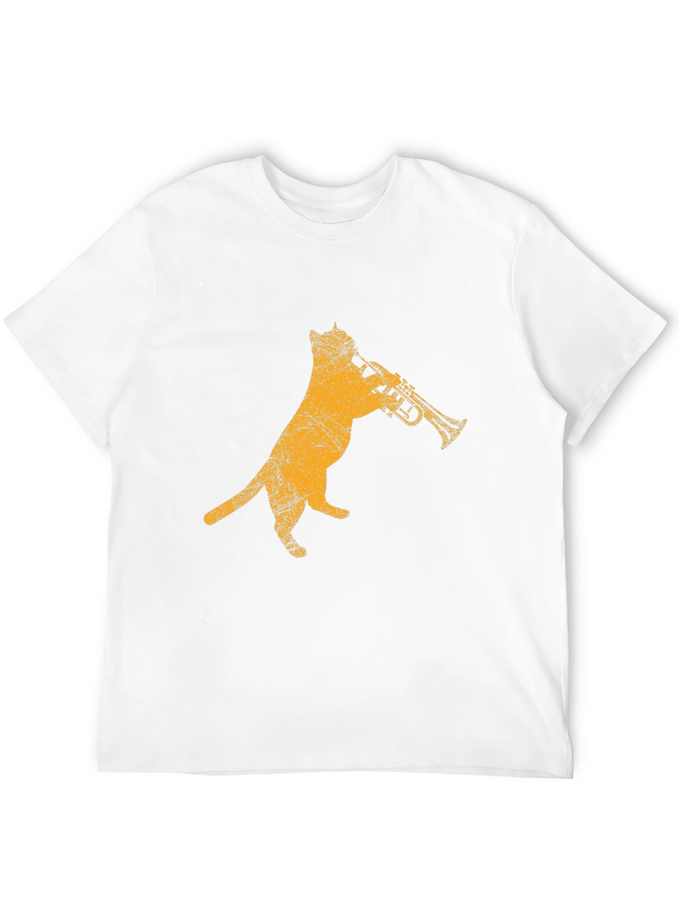 Cool Cat Trumpet Player T-Shirt