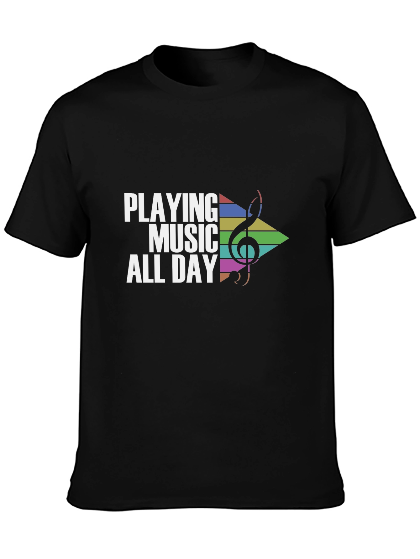 Playing Music All Day Graphic Tee