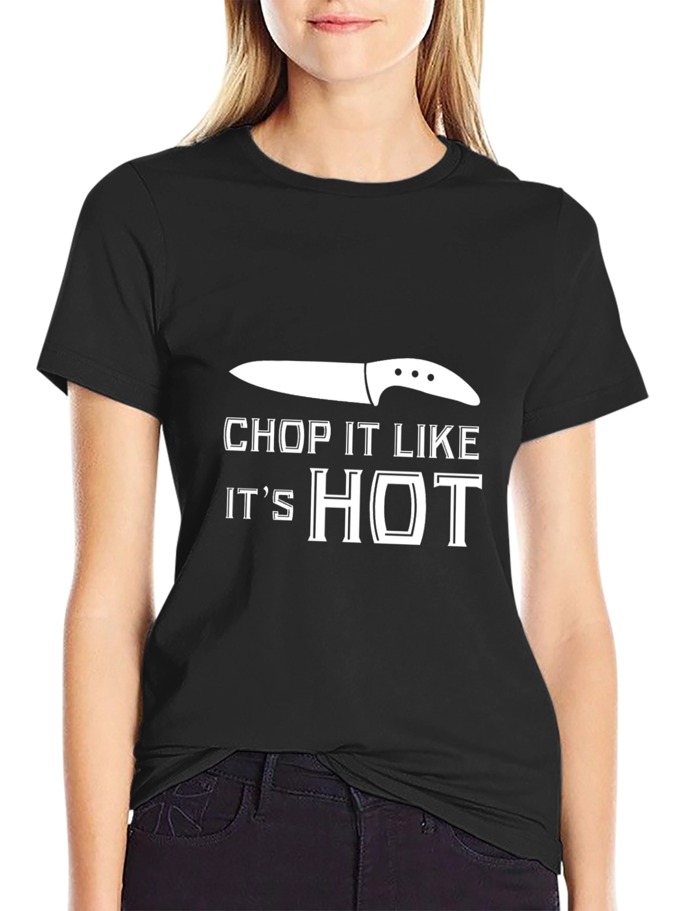 Chop It Like Its Hot Graphic T-Shirt